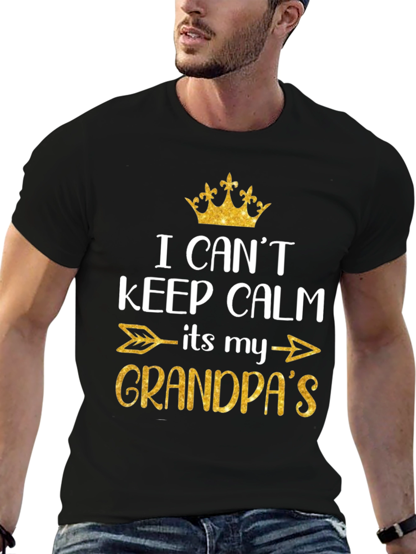I Cant Keep Calm Its My Grandpas T-Shirt