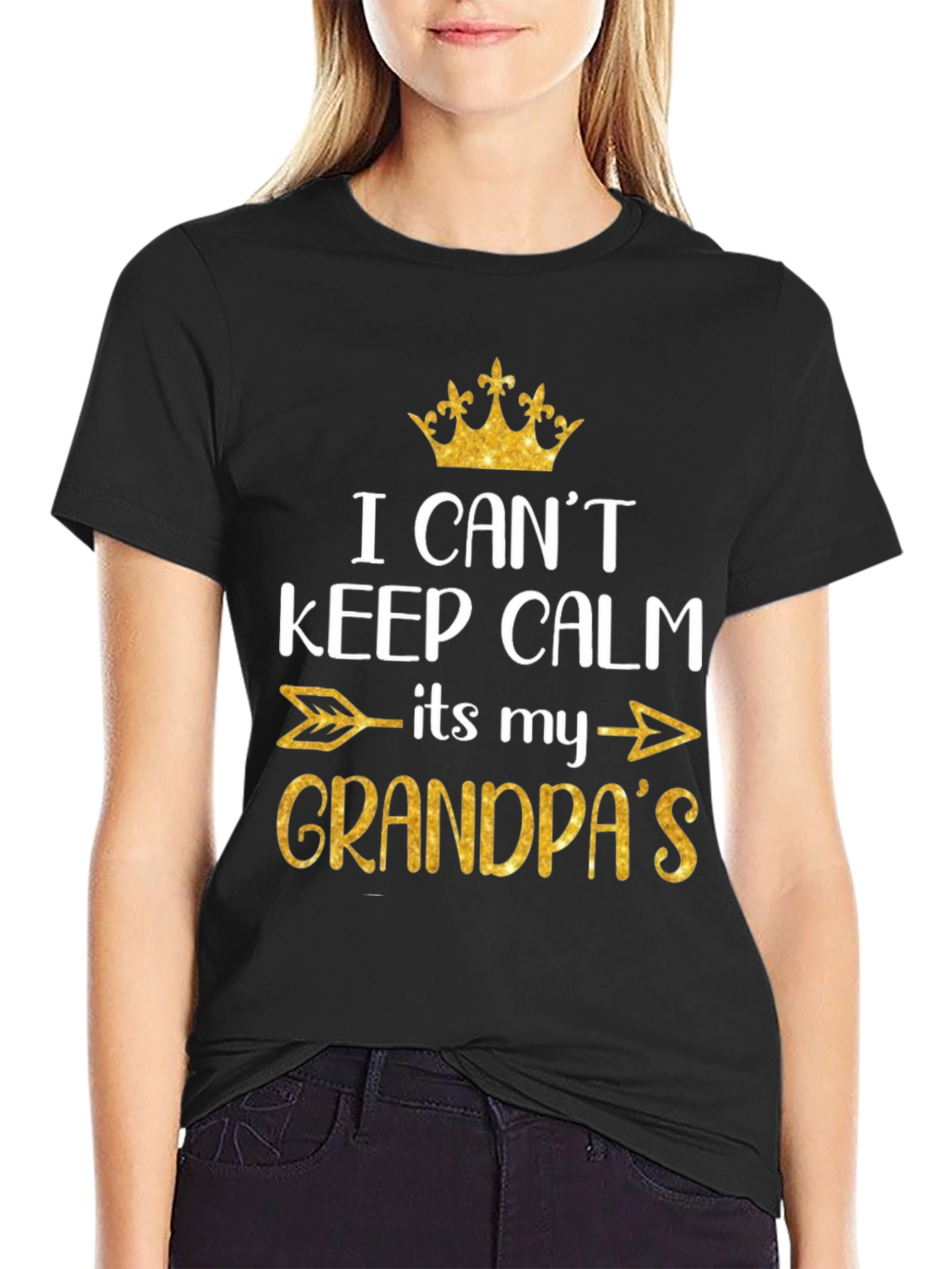 I Cant Keep Calm Its My Grandpas T-Shirt