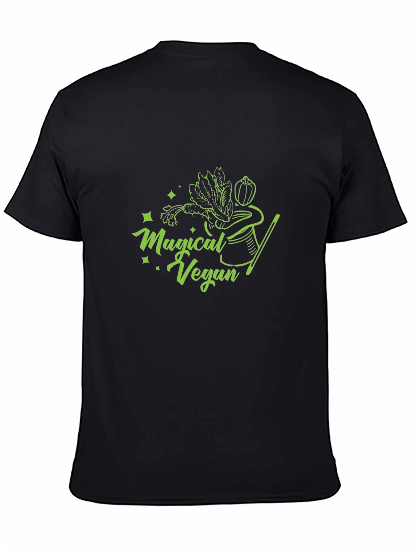 Magical Vegan Black T-Shirt