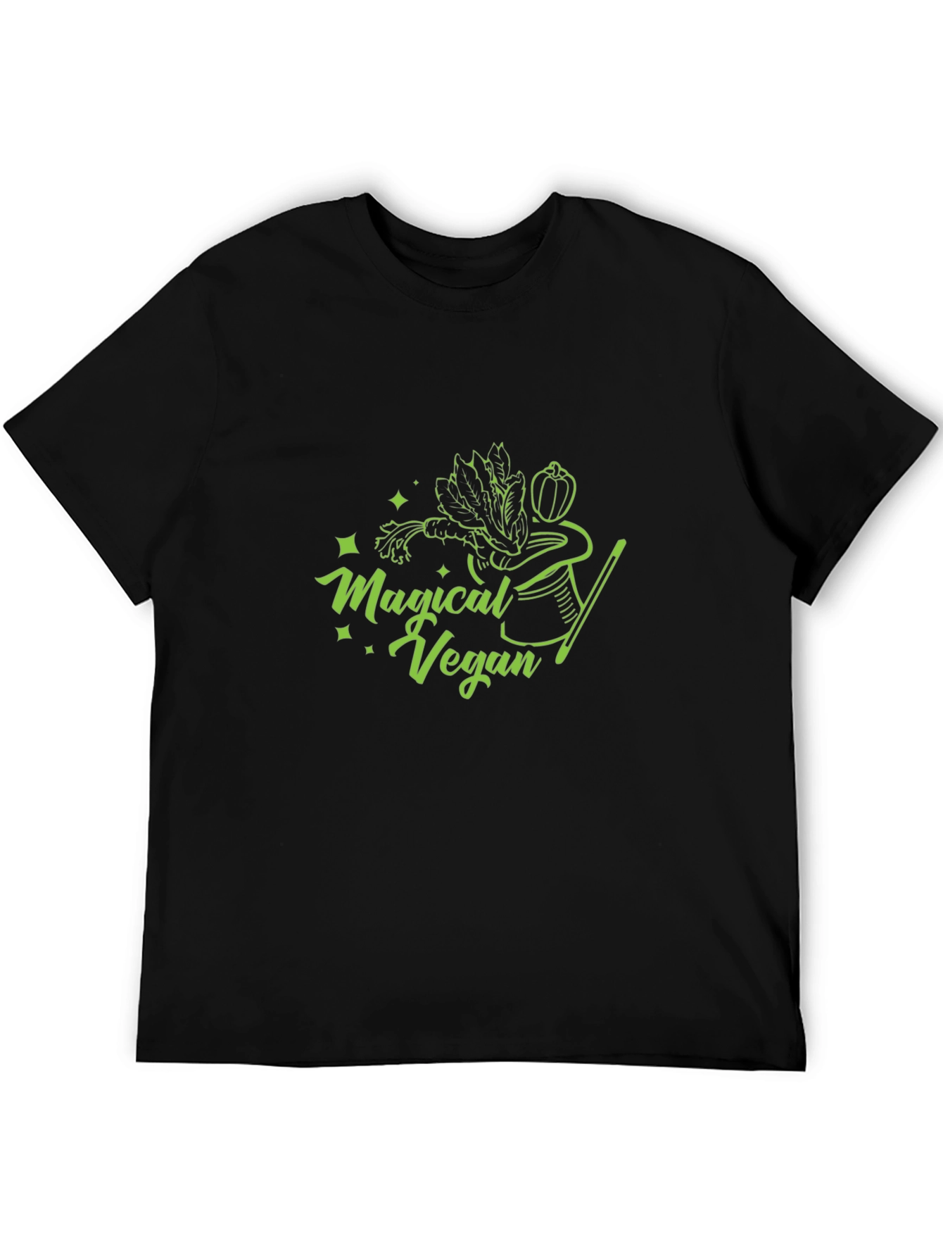 Magical Vegan Black T-Shirt