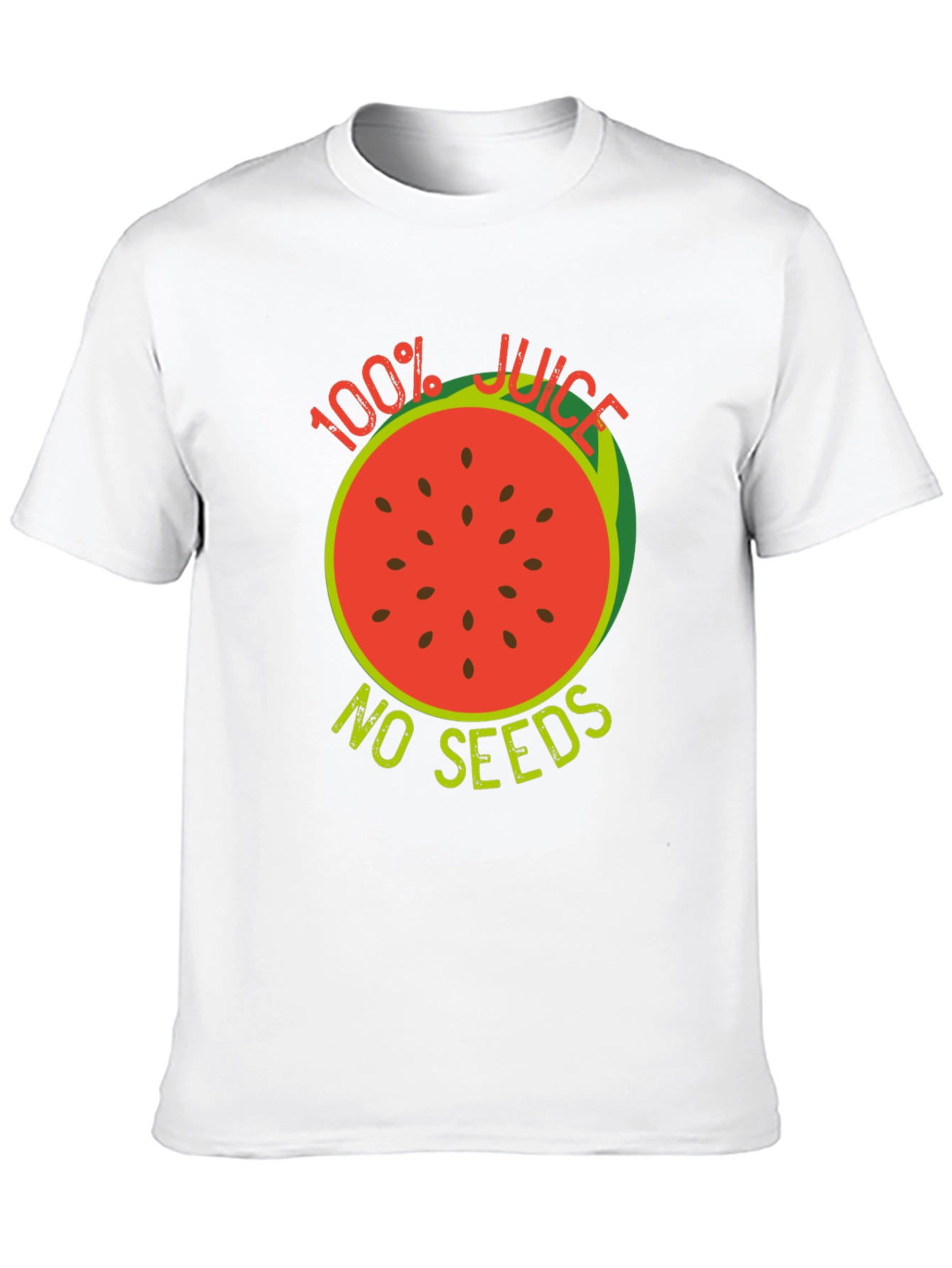 100% Juice No Seeds Black T-Shirt