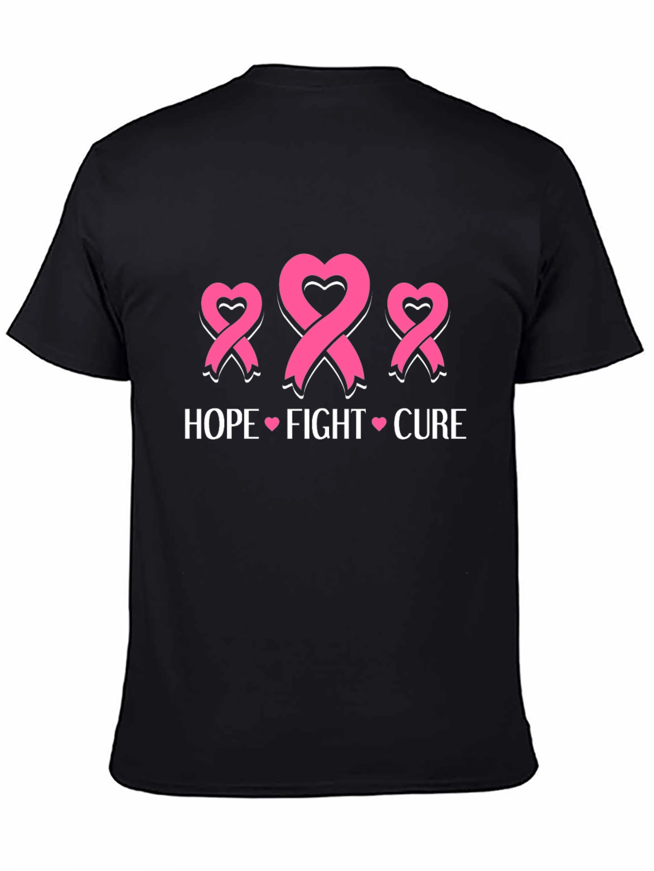 Hope Fight Cure Breast Cancer Awareness T-Shirt