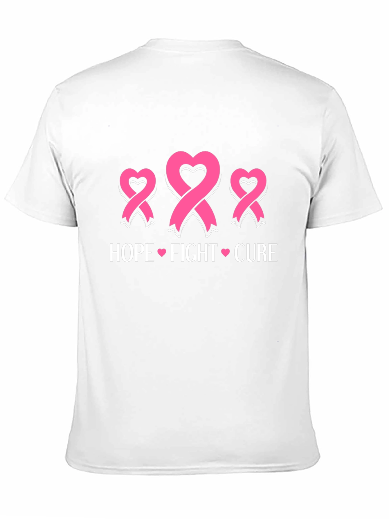 Hope Fight Cure Breast Cancer Awareness T-Shirt