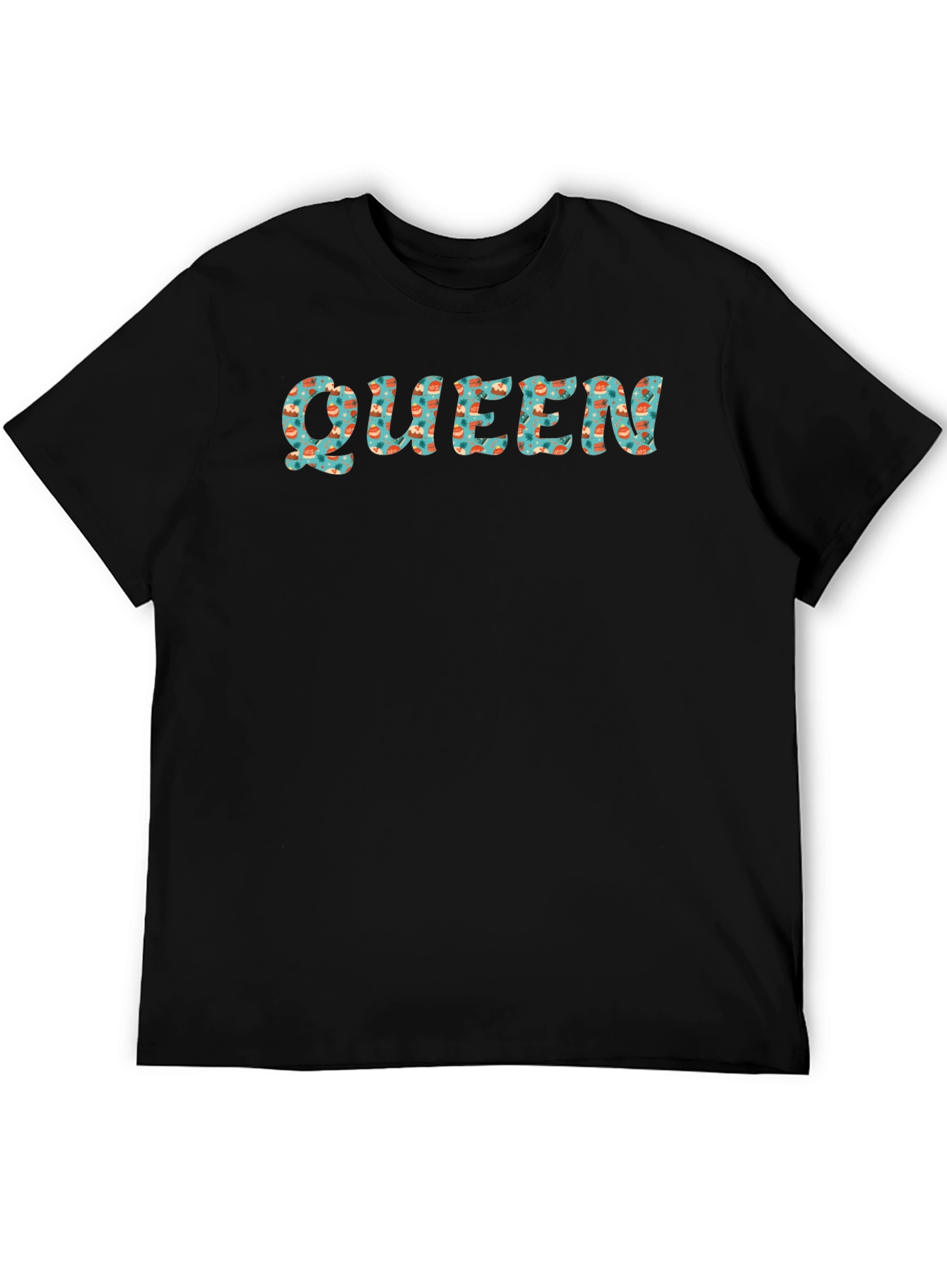 Queen Graphic Print Mens Tee