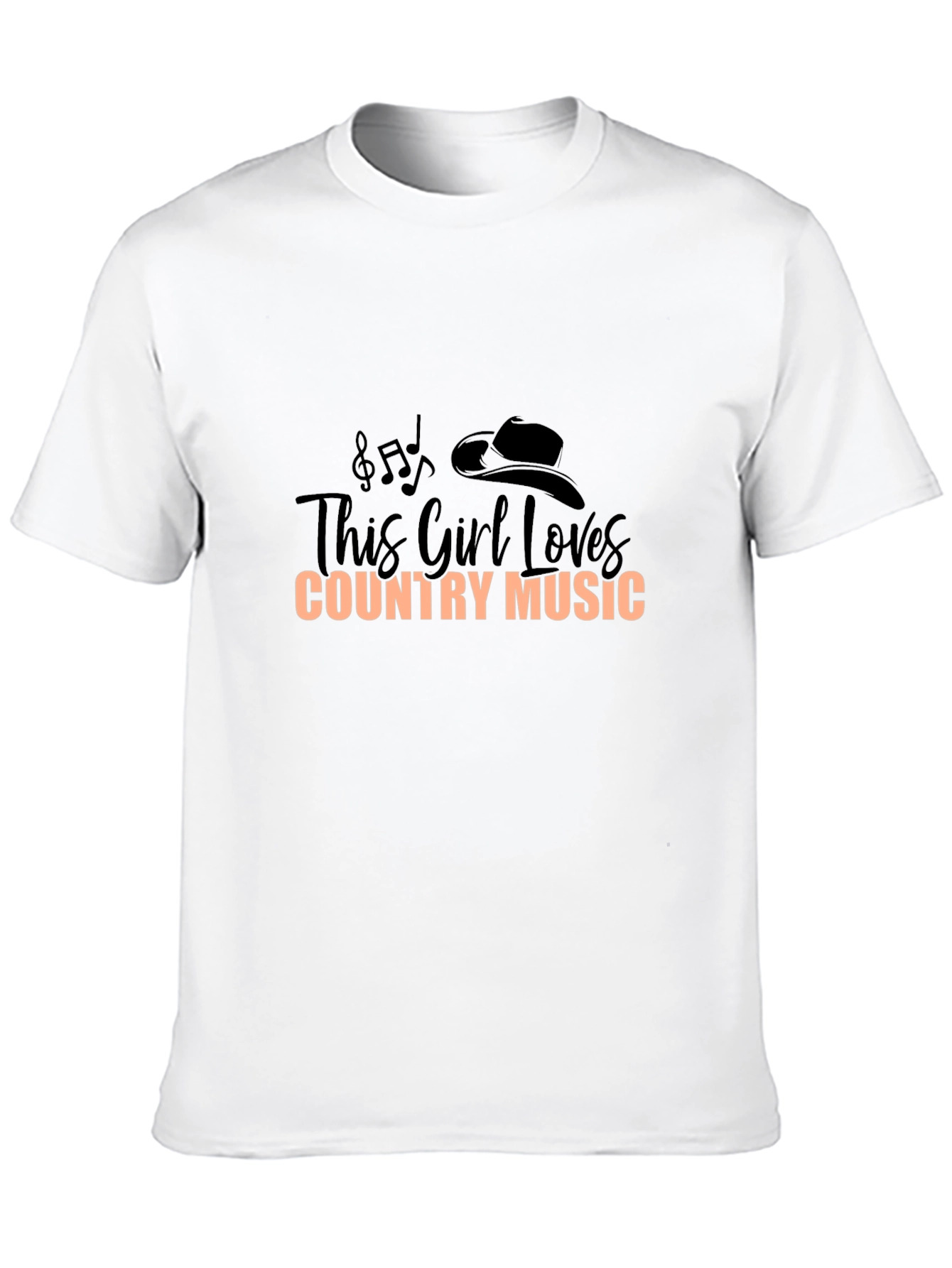 This Girl Loves Country Music T-Shirt