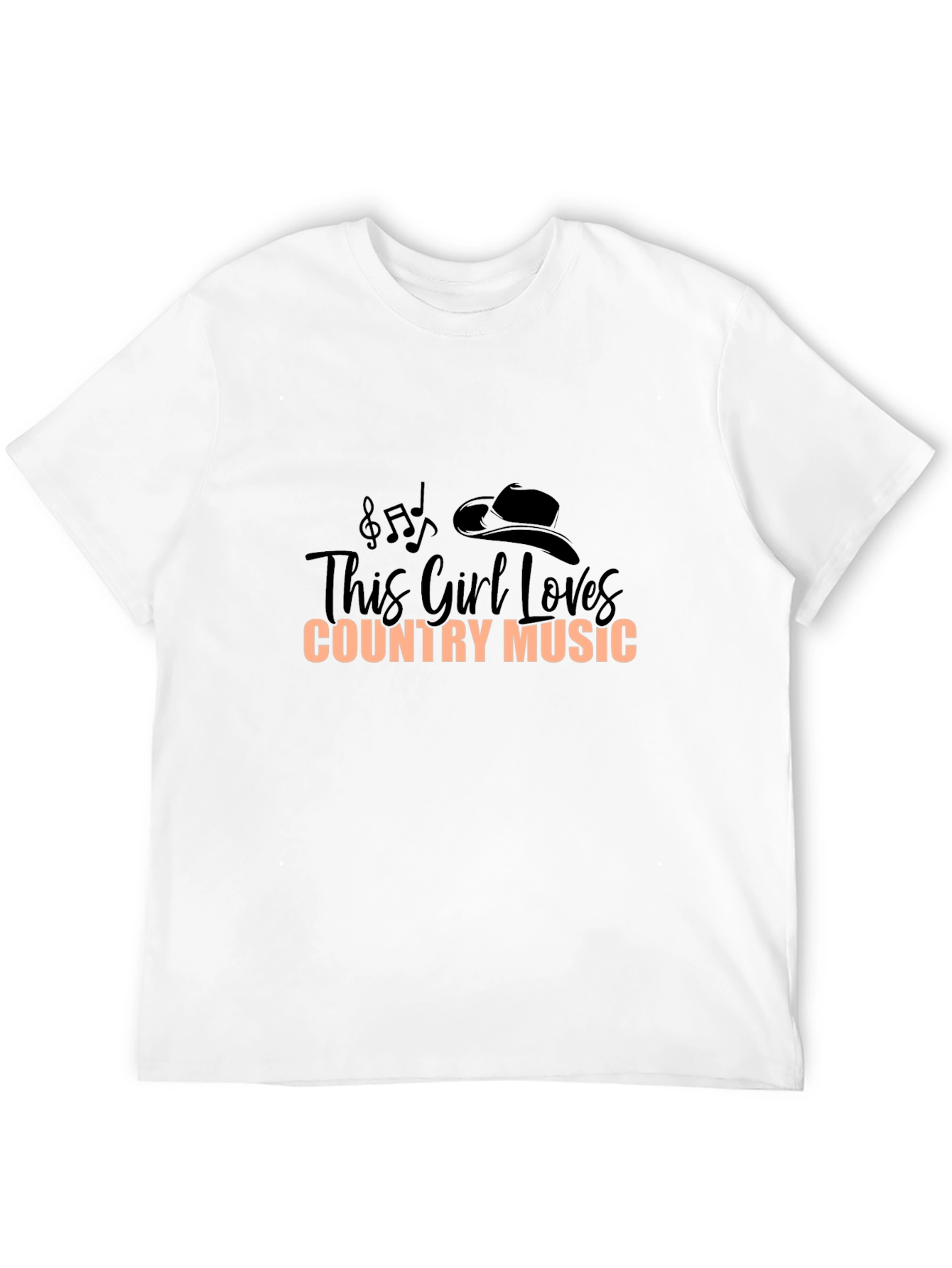 This Girl Loves Country Music T-Shirt