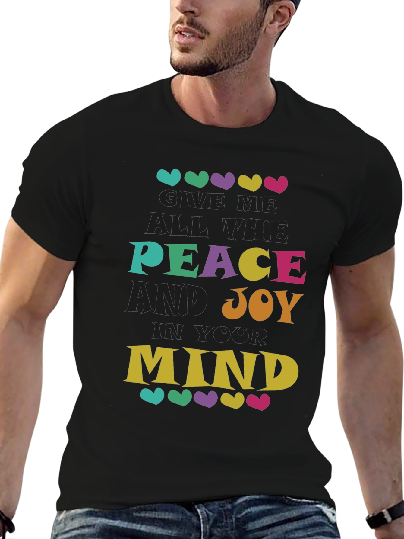 Peace and Joy Mind Graphic Tee - Unisex