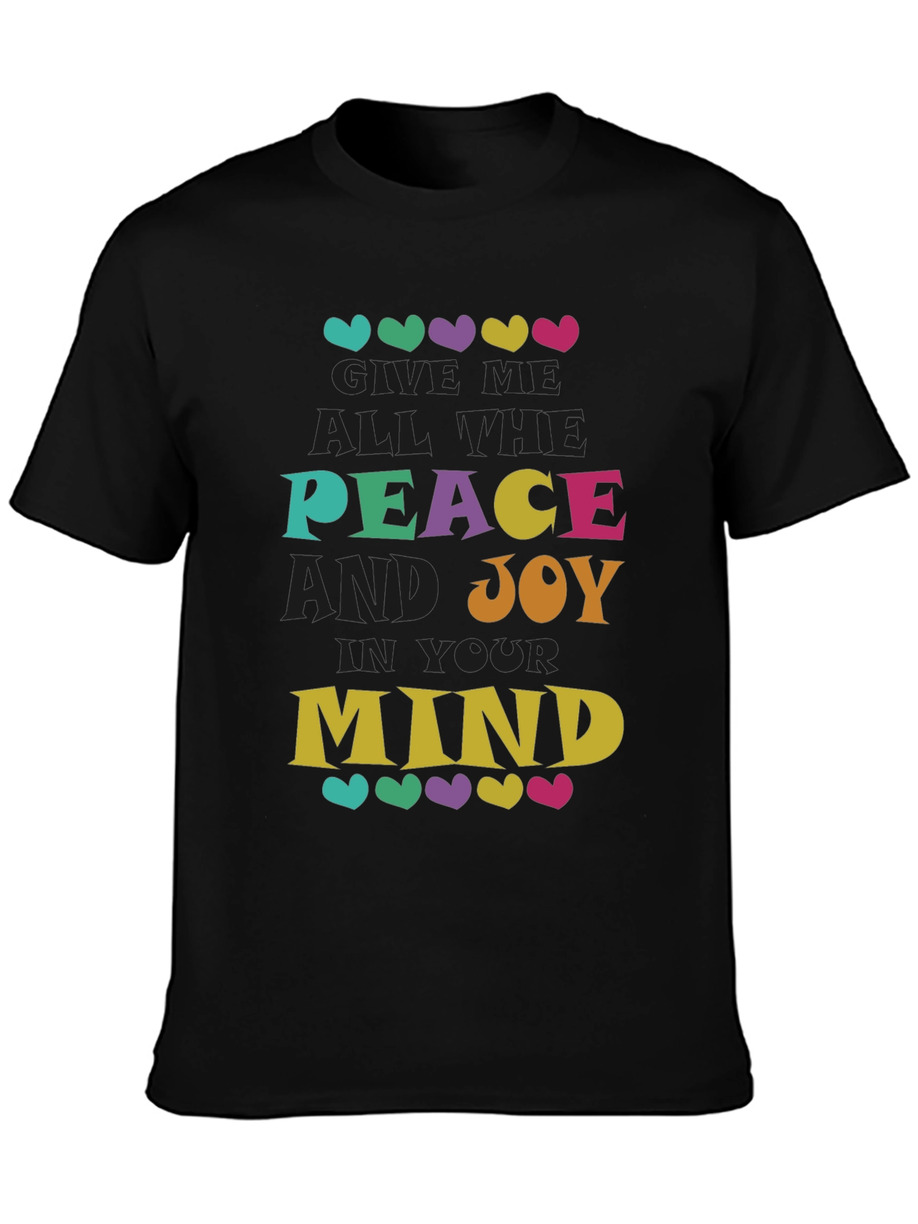 Peace and Joy Mind Graphic Tee - Unisex