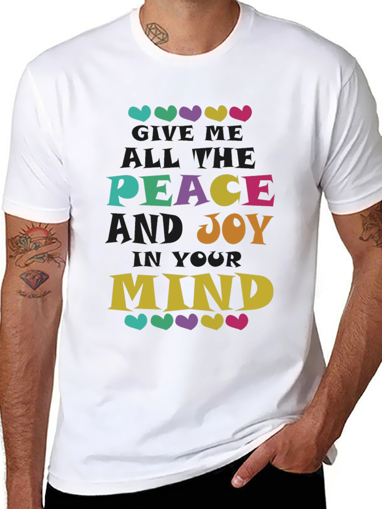Peace and Joy Mind Graphic Tee - Unisex
