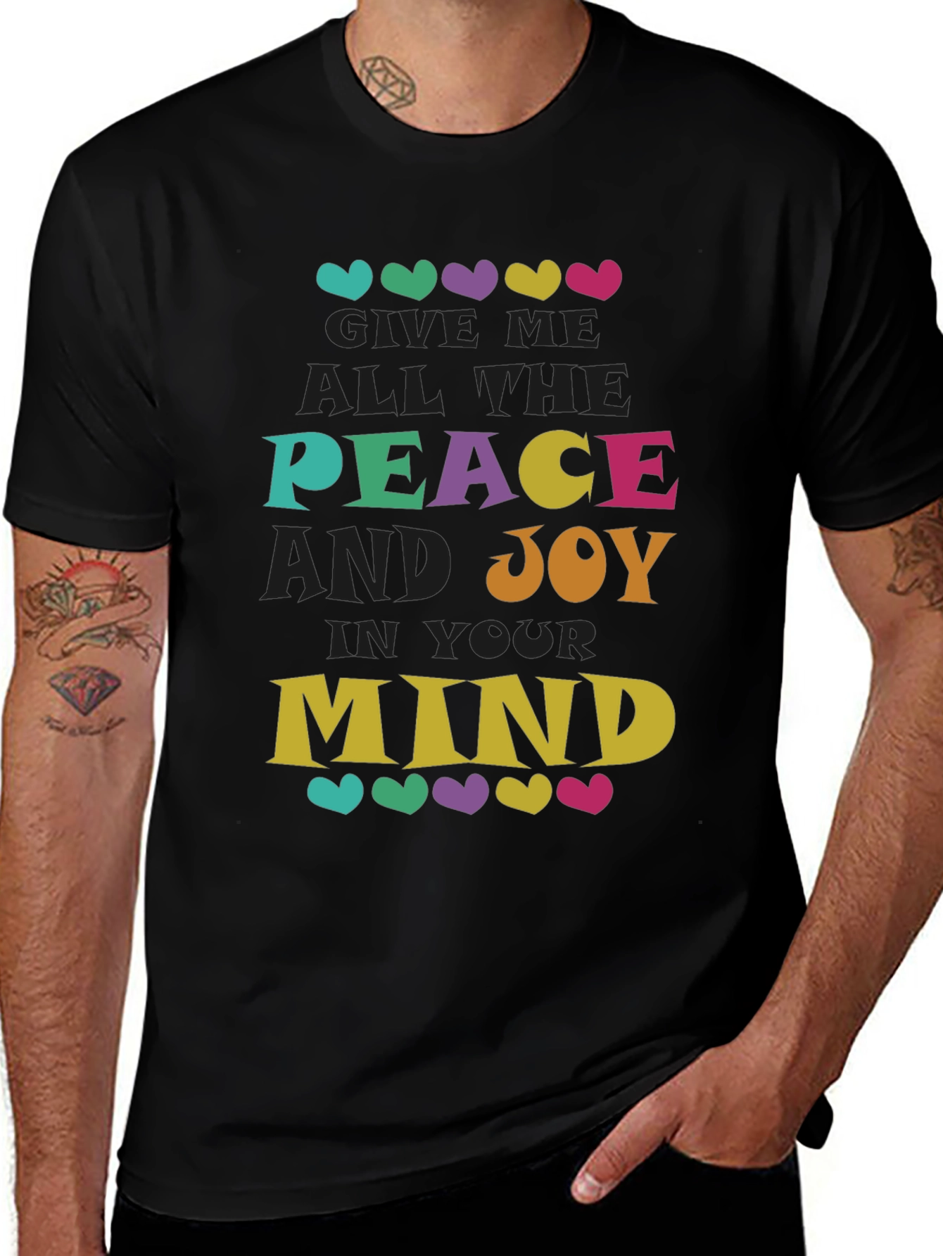 Peace and Joy Mind Graphic Tee - Unisex