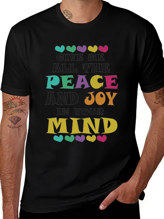 Peace and Joy Mind Graphic Tee - Unisex