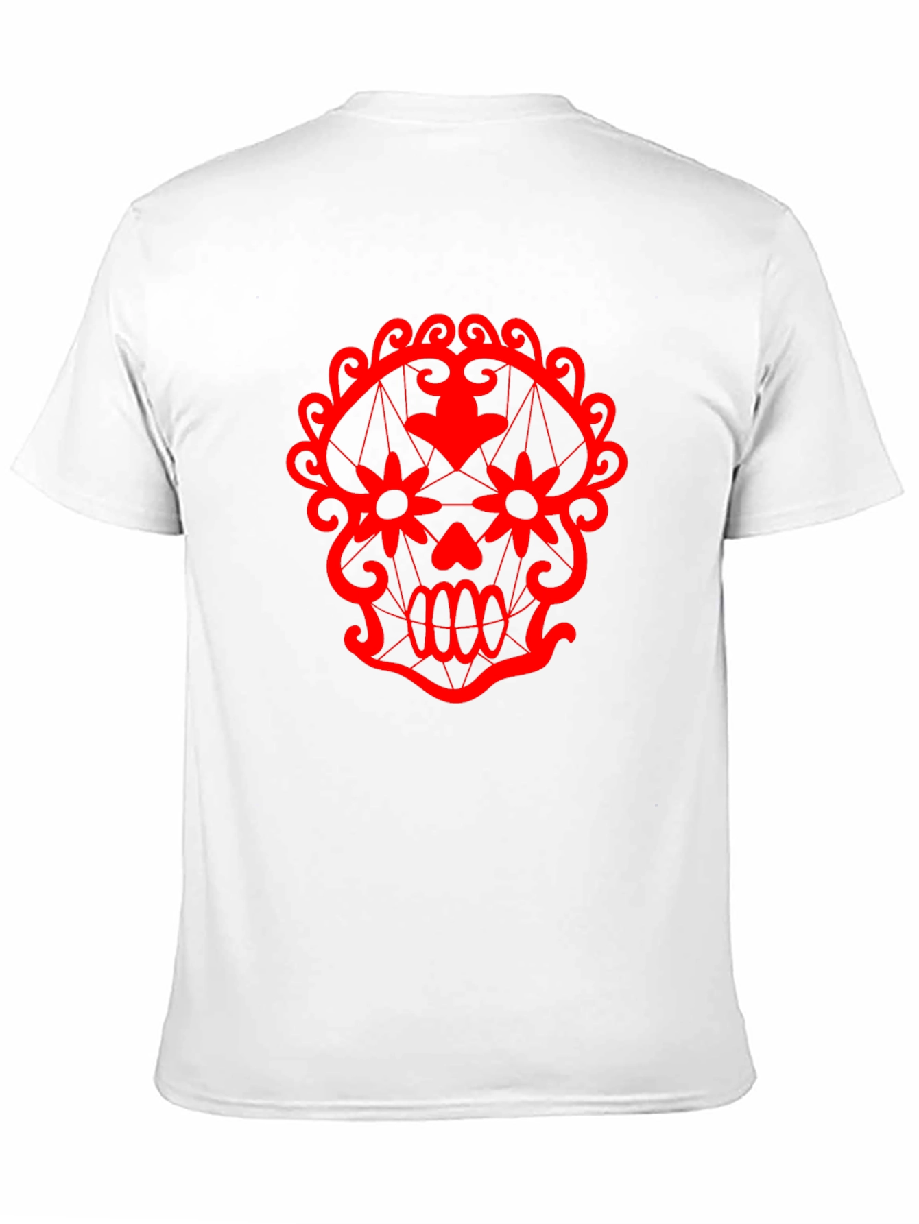 Sugar Skull Graphic Tee - Mens Black T-Shirt