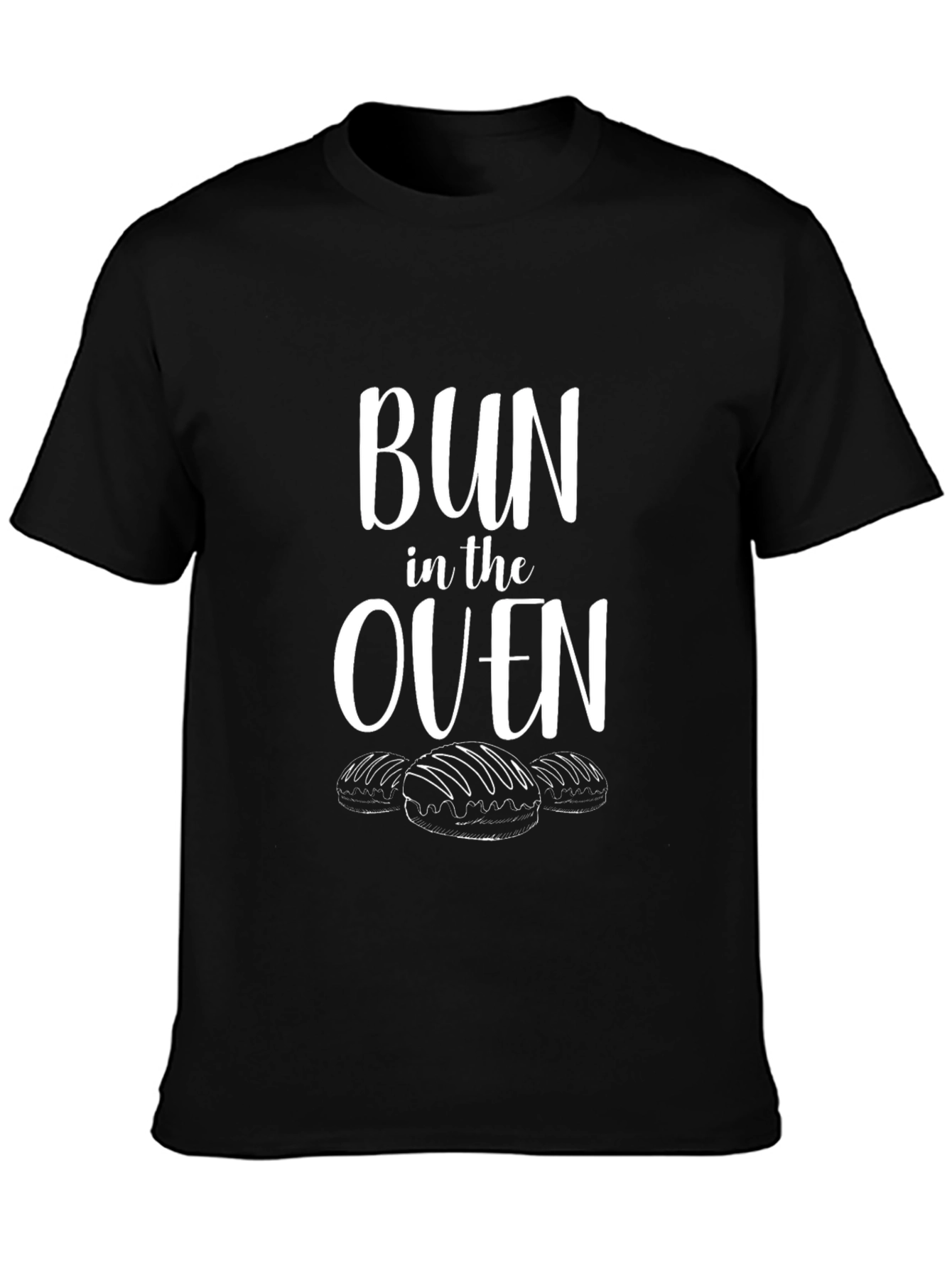 Bun in the Oven Pregnancy Announcement T-Shirt