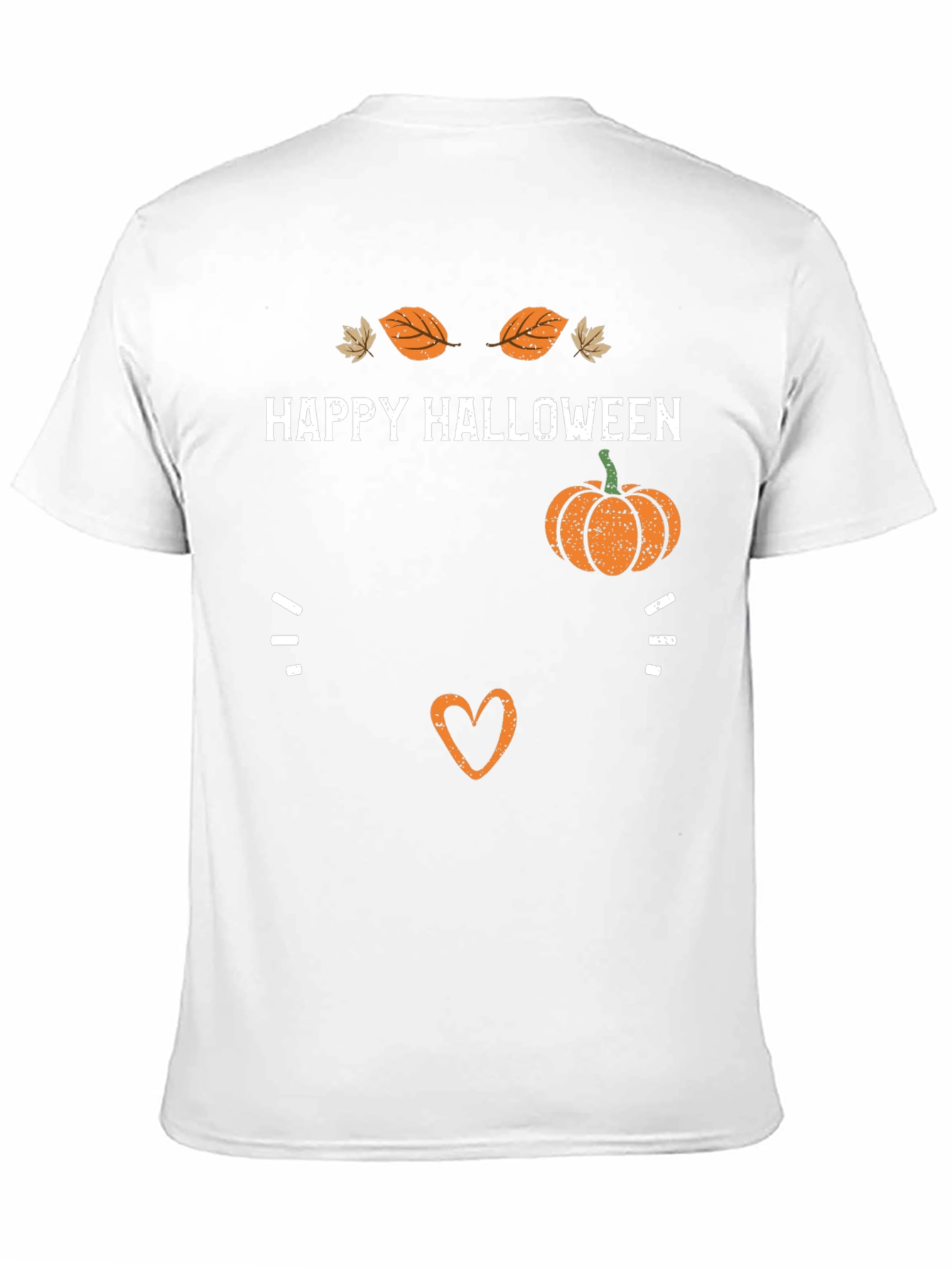 Happy Halloween Pumpkin Maternity T-Shirt