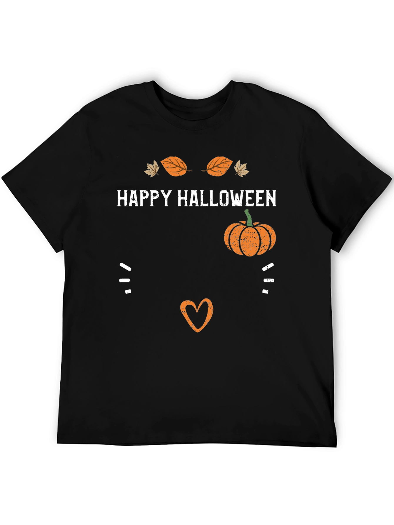 Happy Halloween Pumpkin Maternity T-Shirt