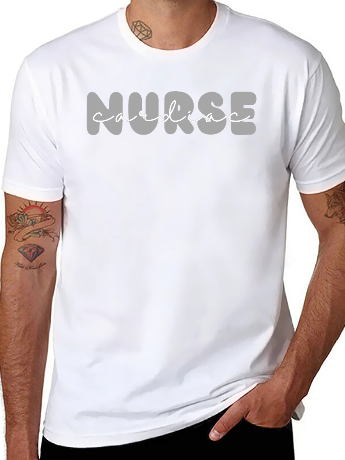 Cardiac Nurse T-Shirt - Stylish Medical Apparel