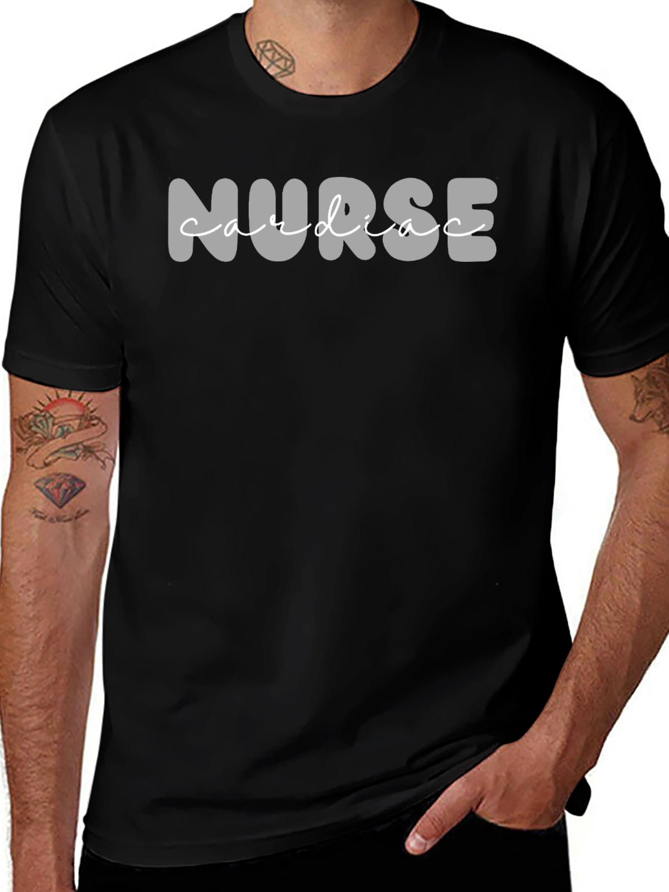 Cardiac Nurse T-Shirt - Stylish Medical Apparel