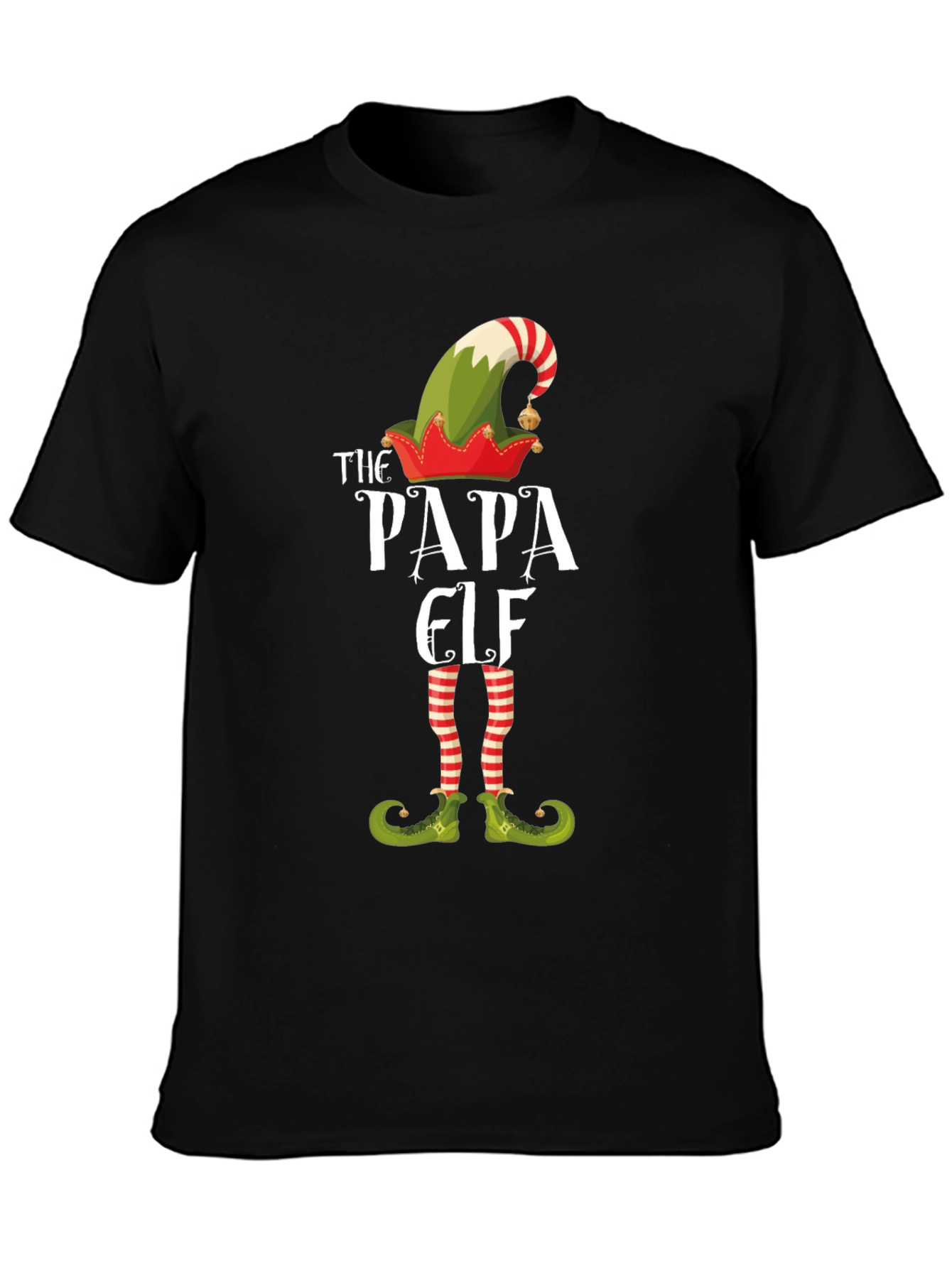 The Papa Elf Christmas Graphic Tee Shirt