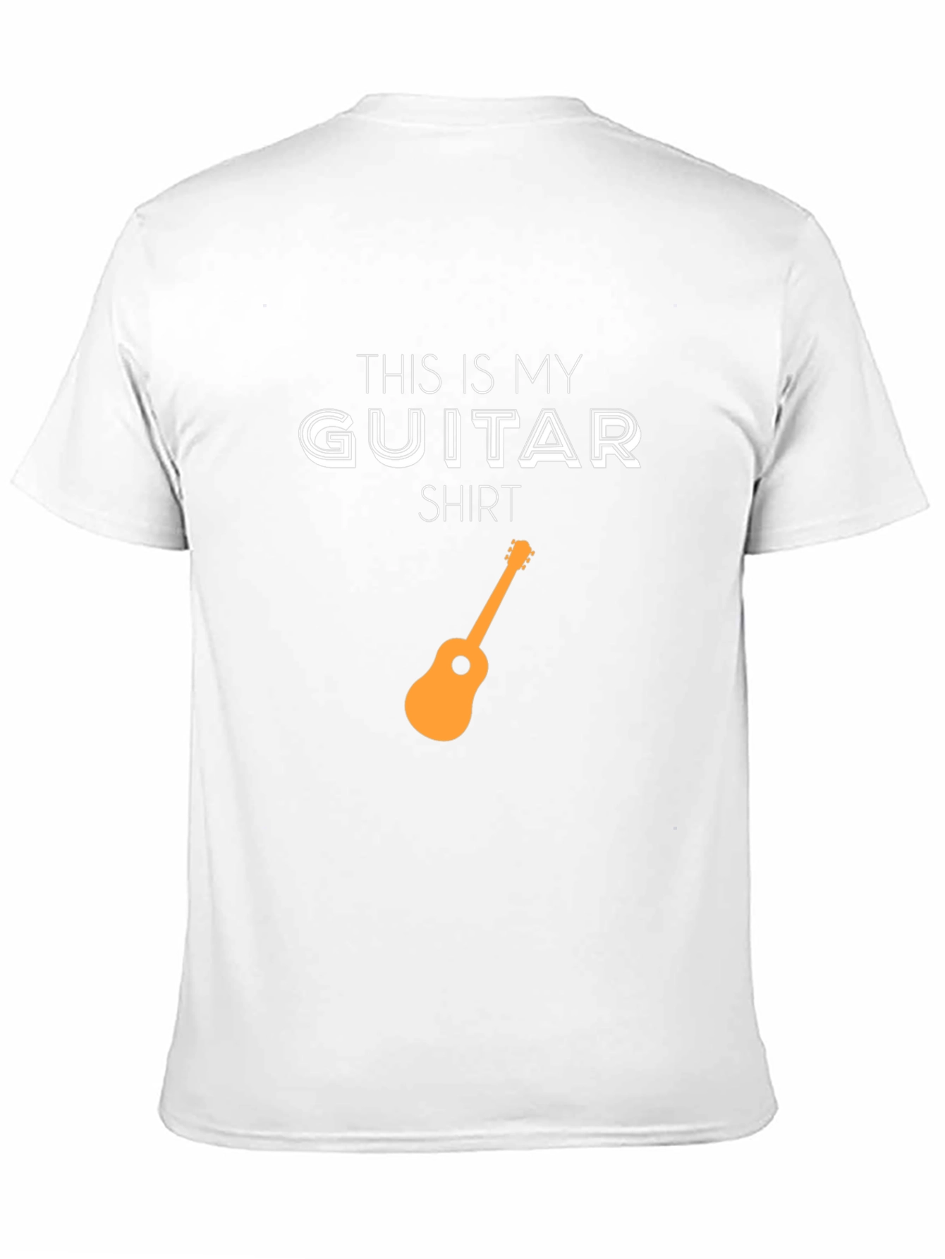 This Is My Guitar Shirt - Black Tee