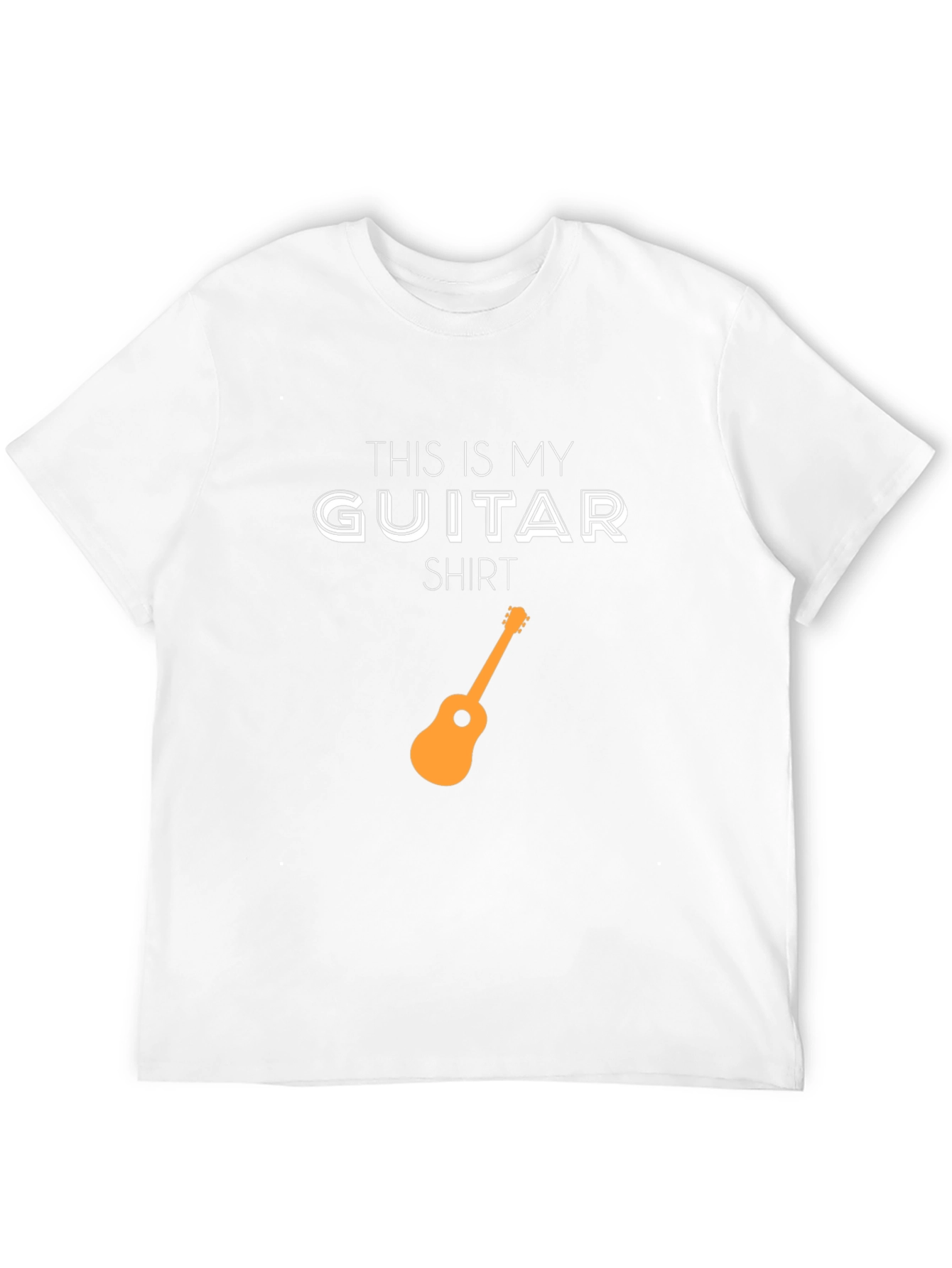 This Is My Guitar Shirt - Black Tee