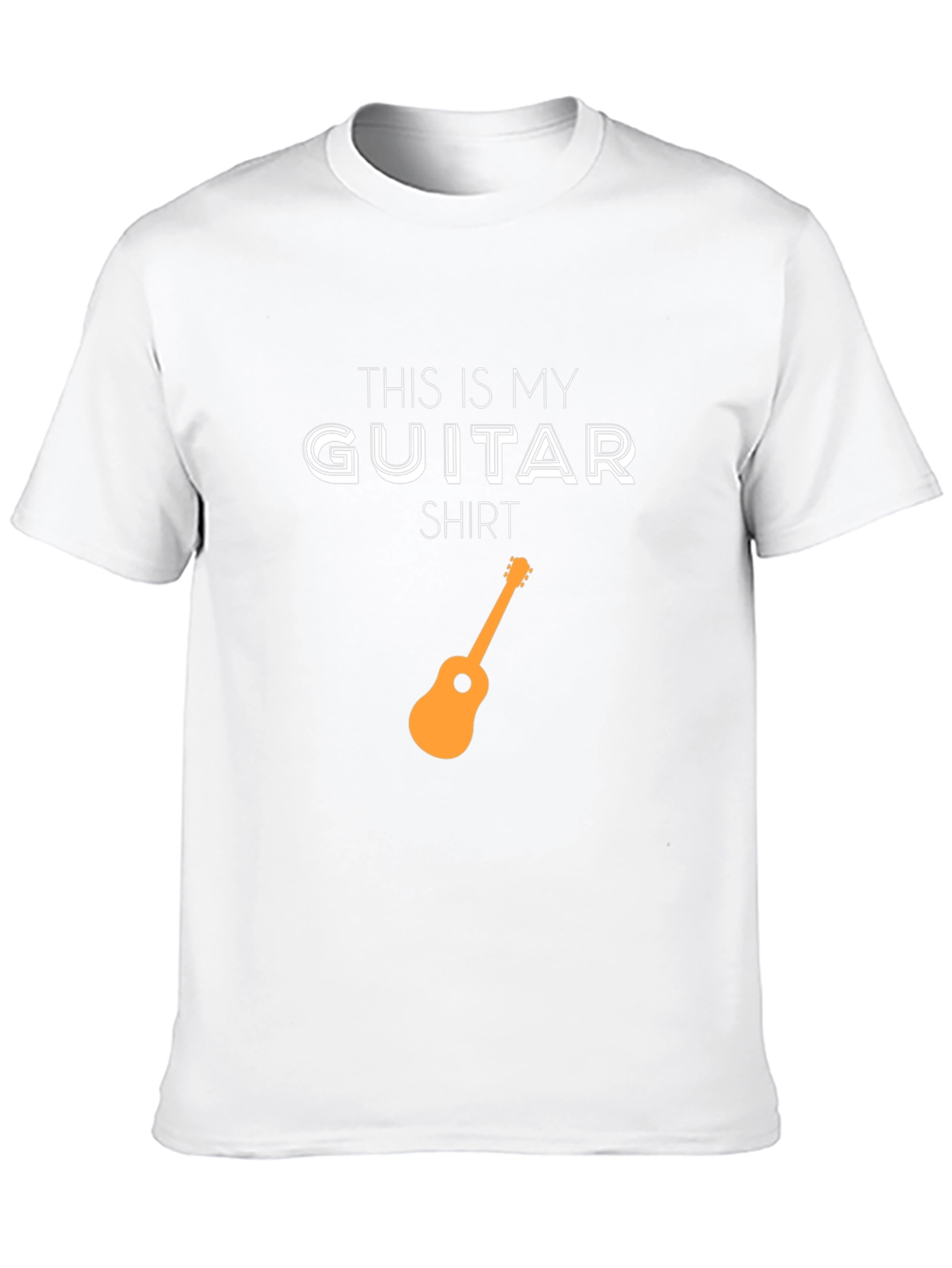 This Is My Guitar Shirt - Black Tee