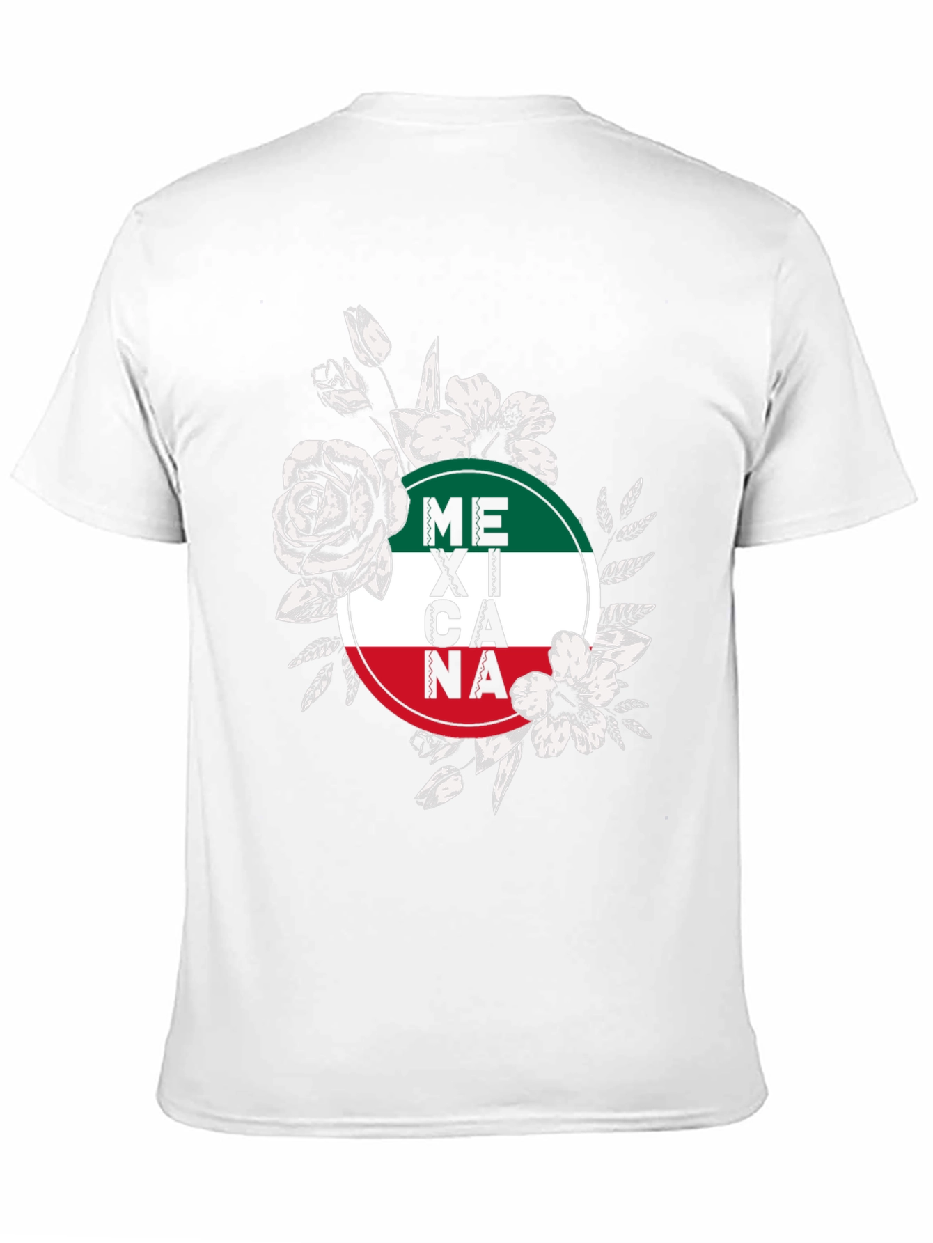 Mexicana Floral Graphic Tee - Black T-Shirt