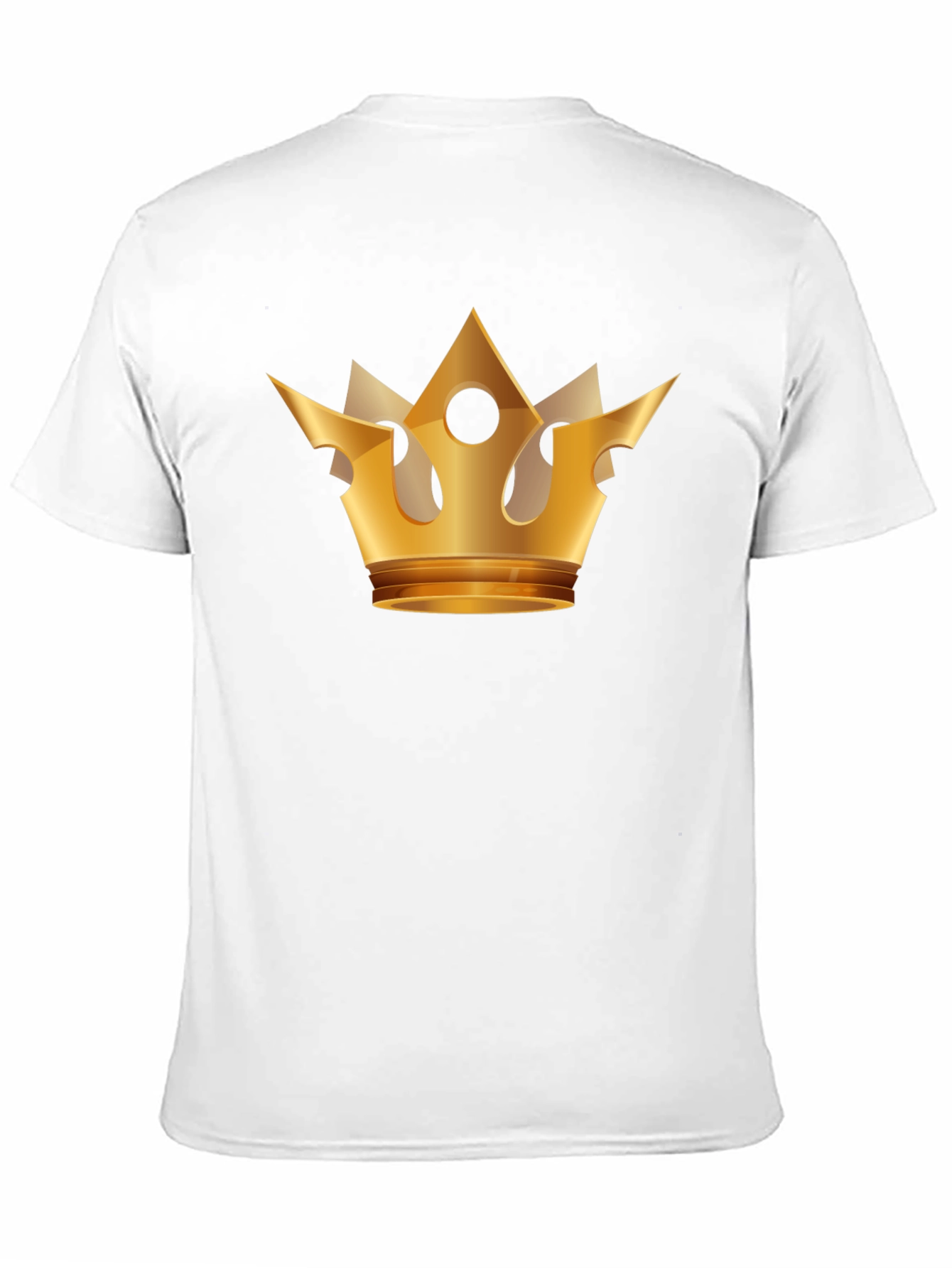 Gold Crown Graphic Black T-Shirt