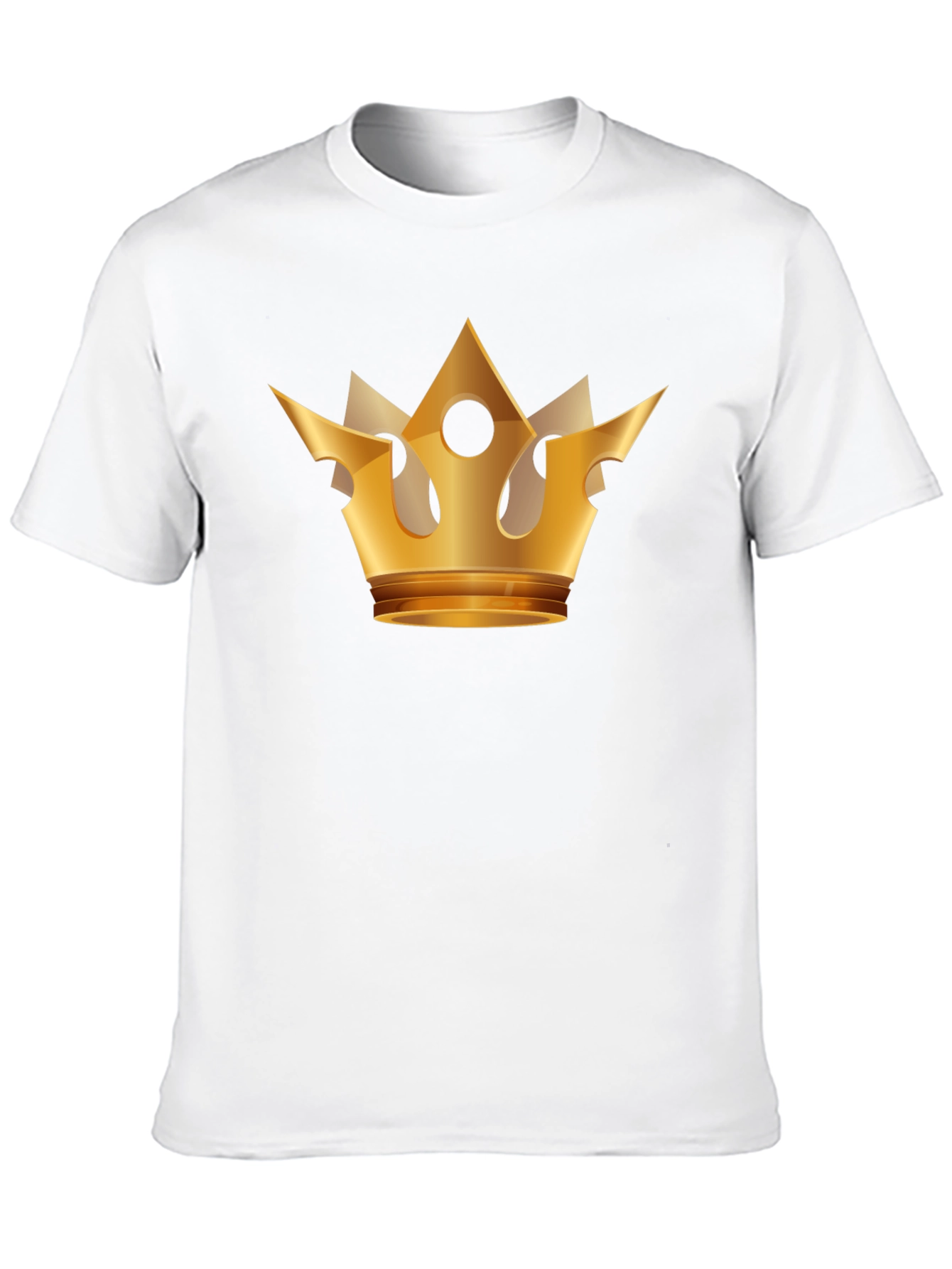 Gold Crown Graphic Black T-Shirt