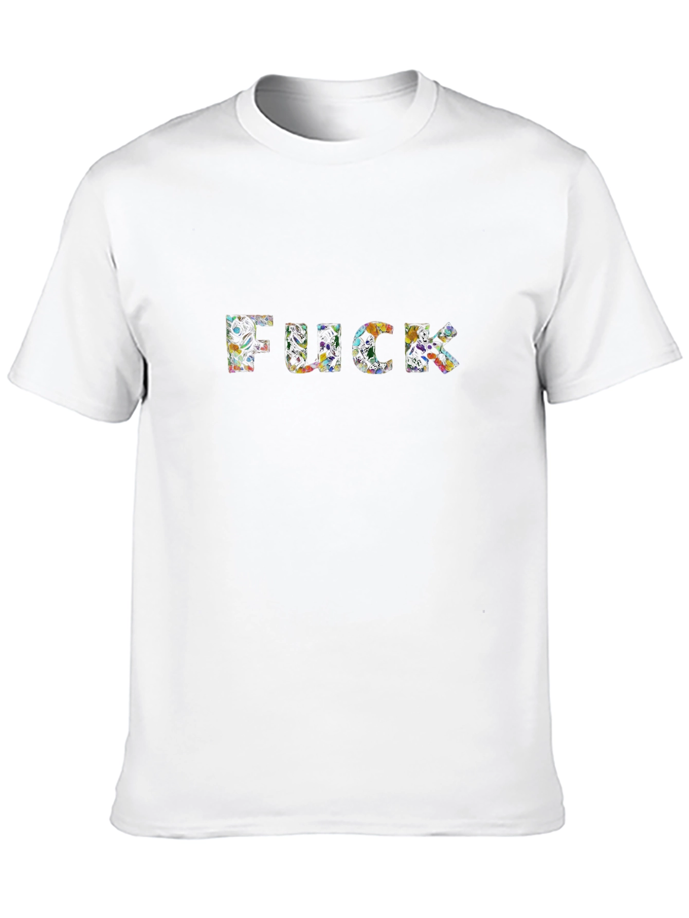 F*CK Graphic Print Black T-Shirt - Edgy Streetwear