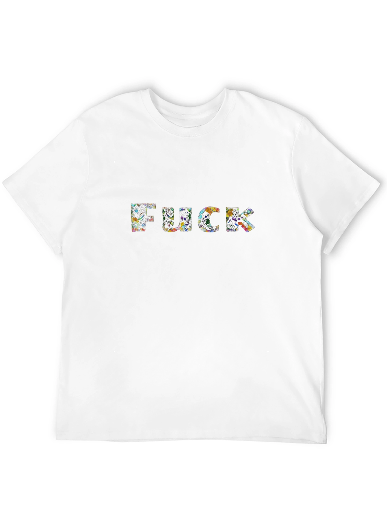 F*CK Graphic Print Black T-Shirt - Edgy Streetwear