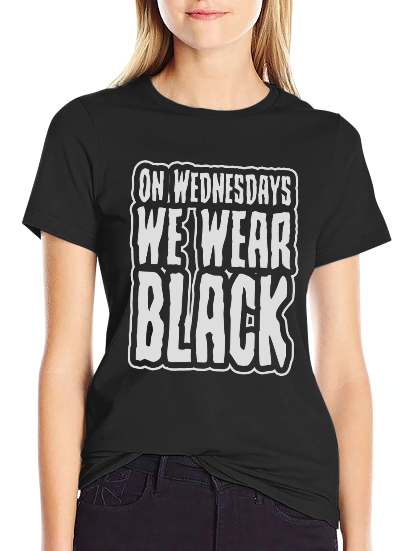 Wednesday We Wear Black T-Shirt