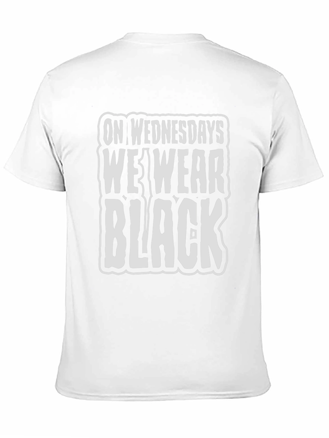 Wednesday We Wear Black T-Shirt