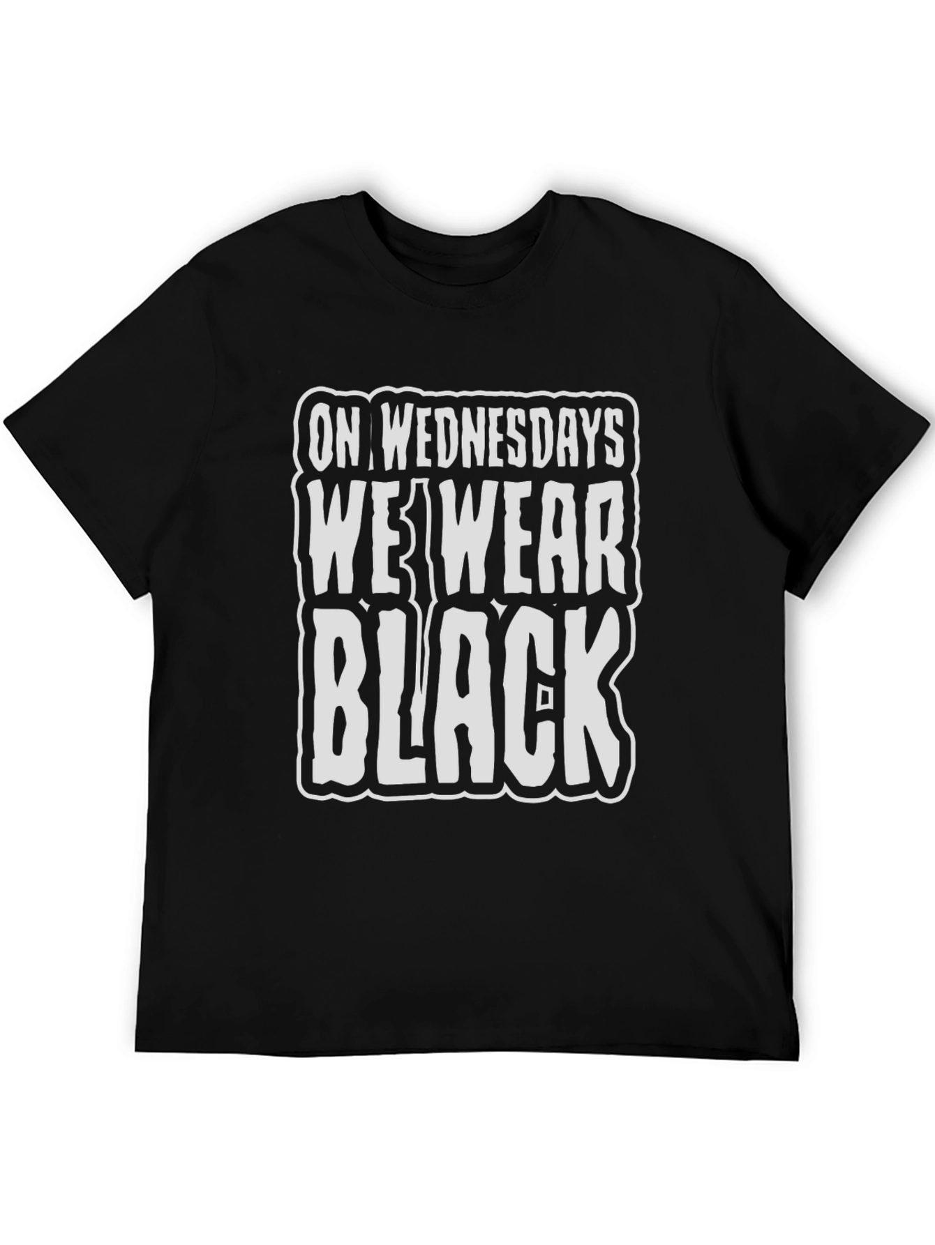 Wednesday We Wear Black T-Shirt
