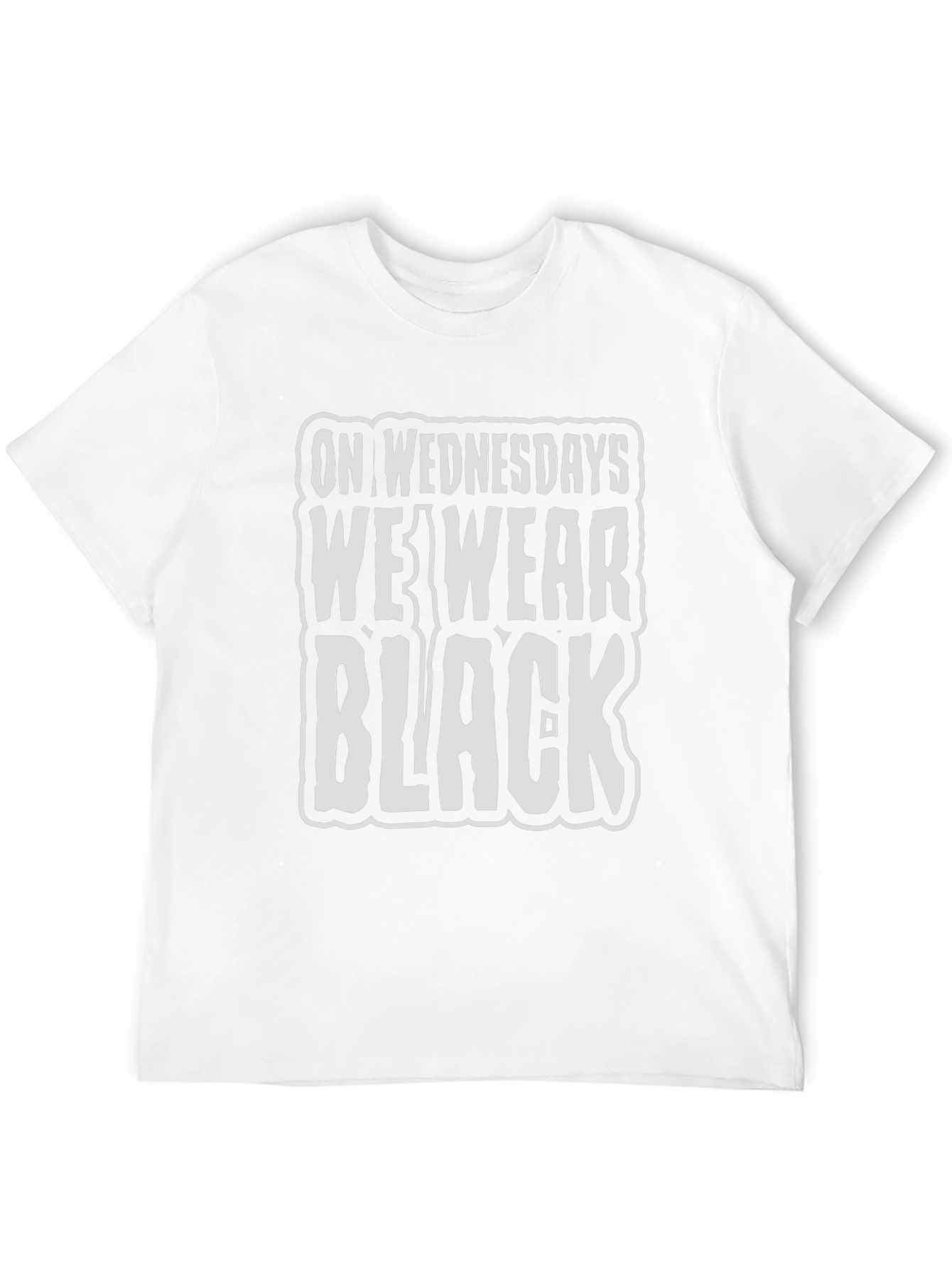 Wednesday We Wear Black T-Shirt