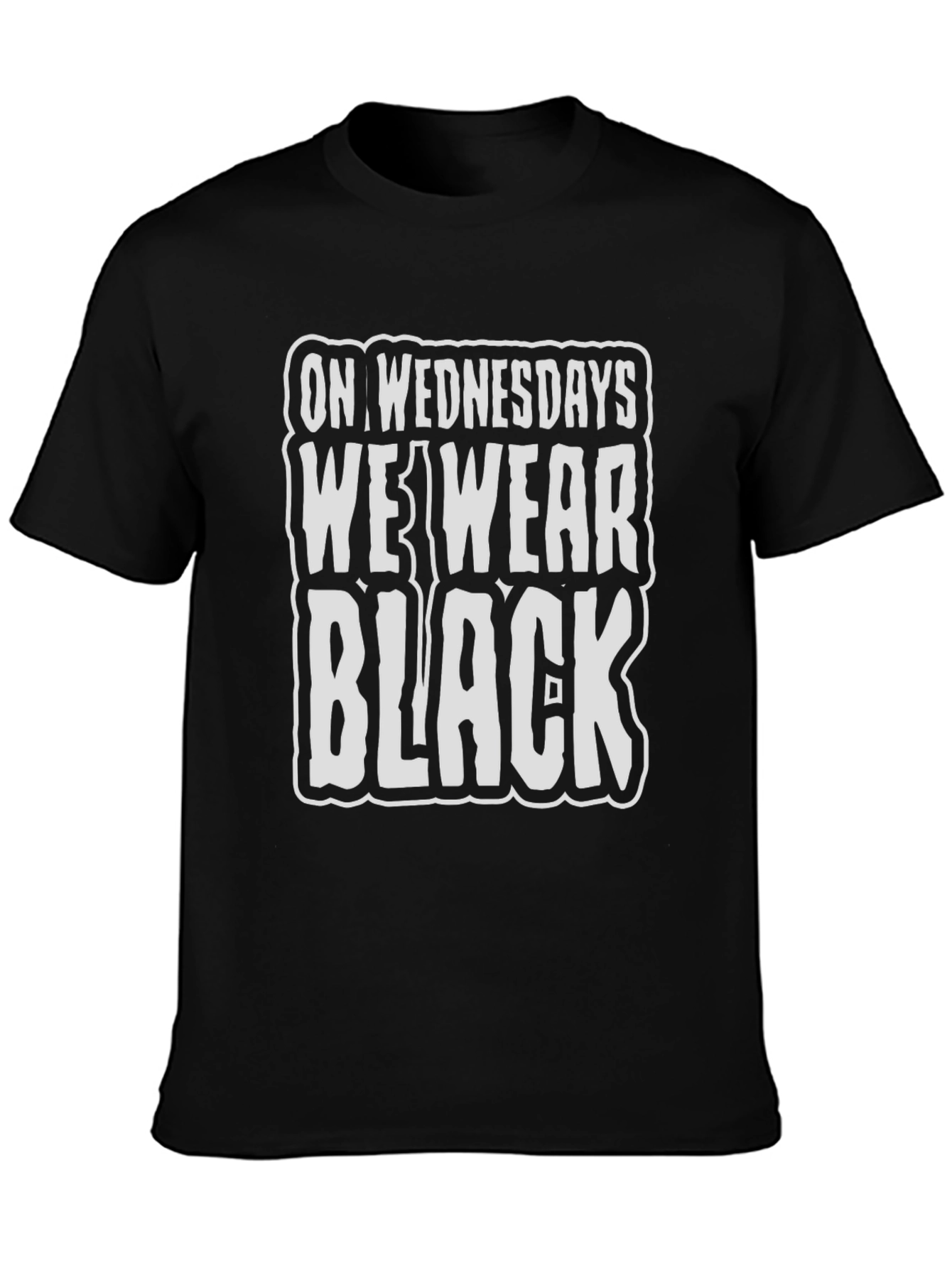 Wednesday We Wear Black T-Shirt