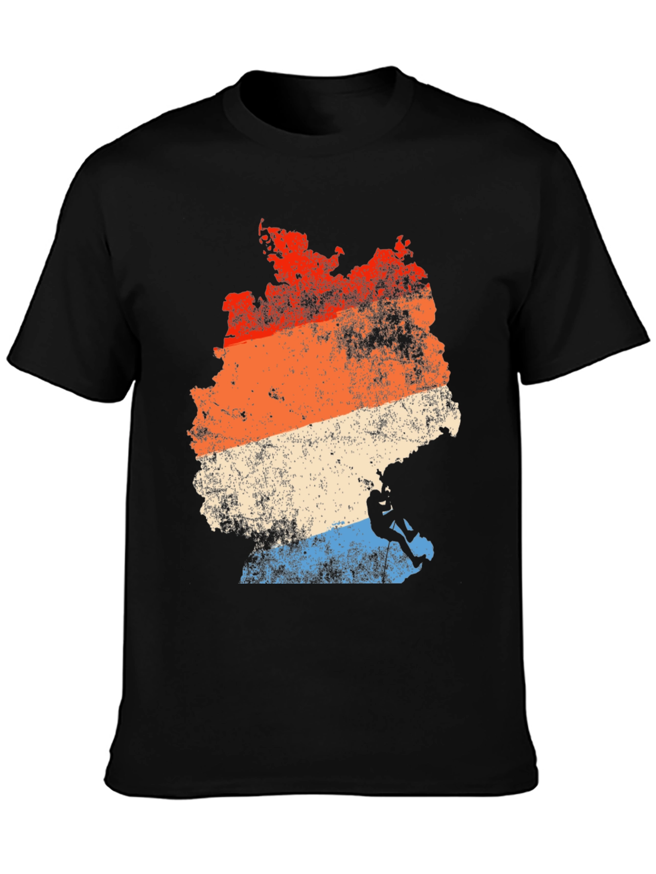 Germany Climbing T-Shirt Retro Style