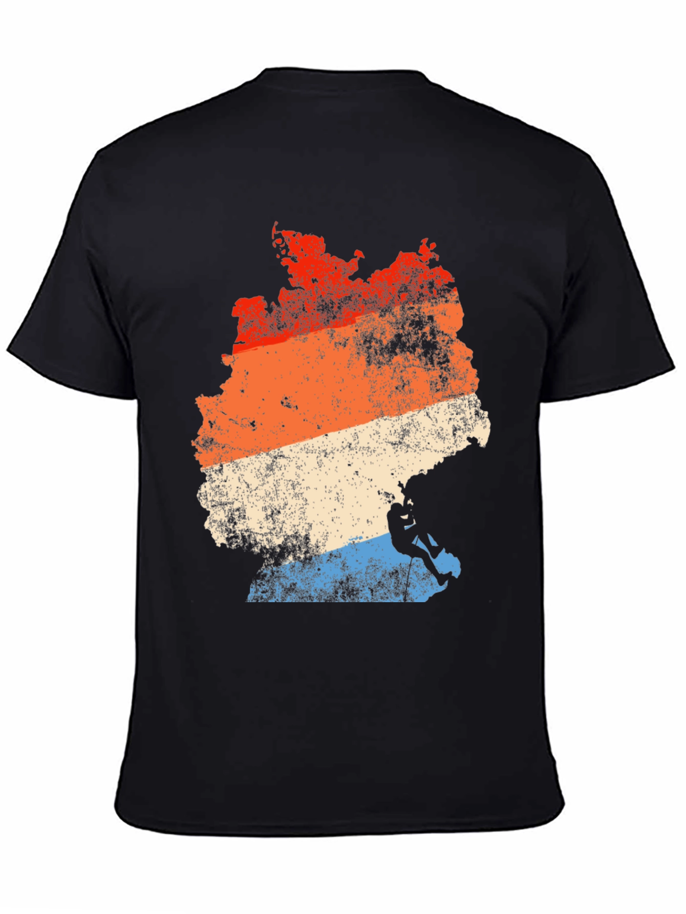 Germany Climbing T-Shirt Retro Style