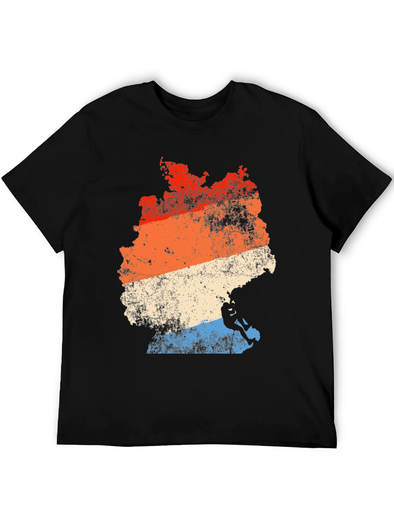 Germany Climbing T-Shirt Retro Style
