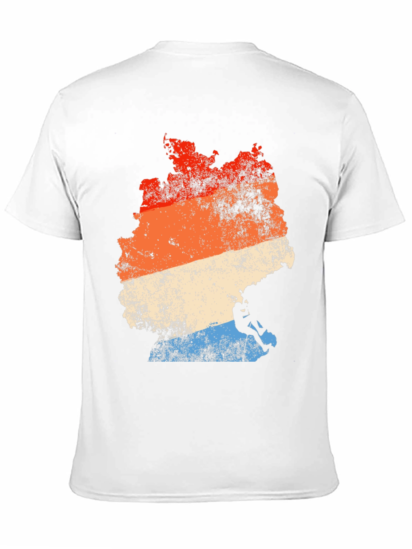 Germany Climbing T-Shirt Retro Style