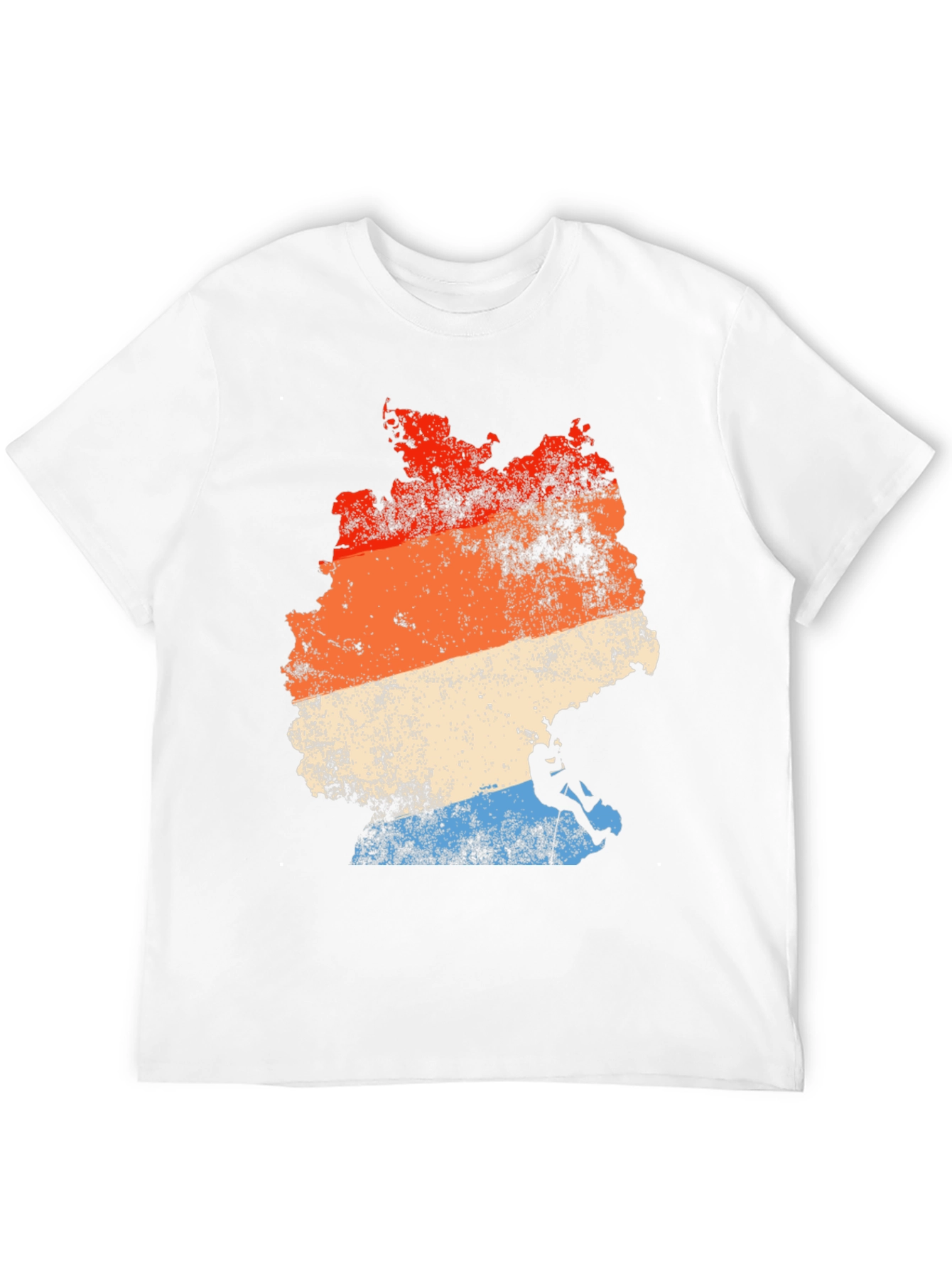 Germany Climbing T-Shirt Retro Style