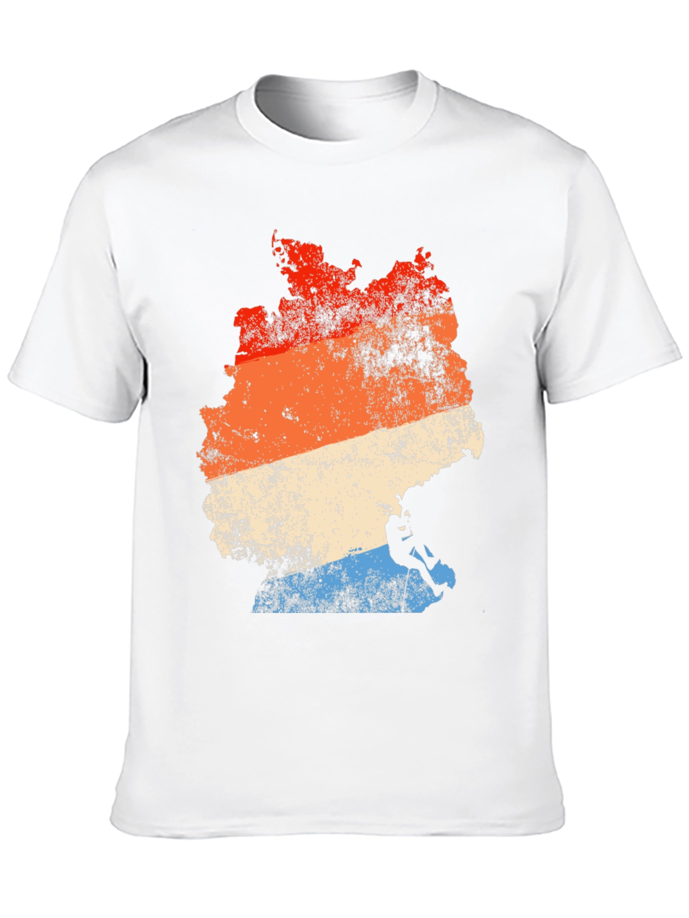 Germany Climbing T-Shirt Retro Style
