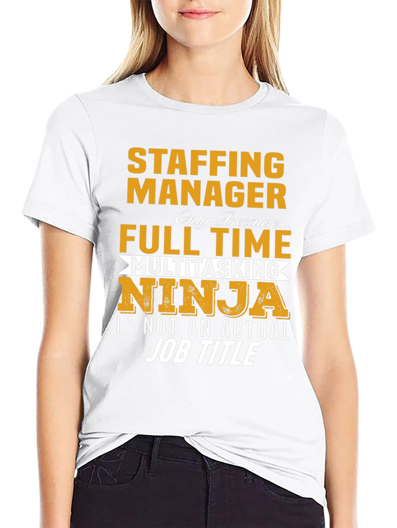Staffing Manager Multitasking Ninja T-Shirt