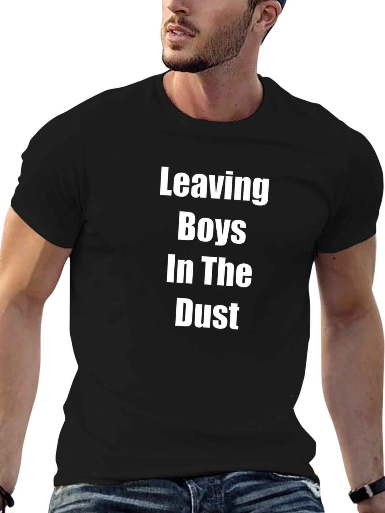 Leaving Boys in the Dust T-Shirt Black
