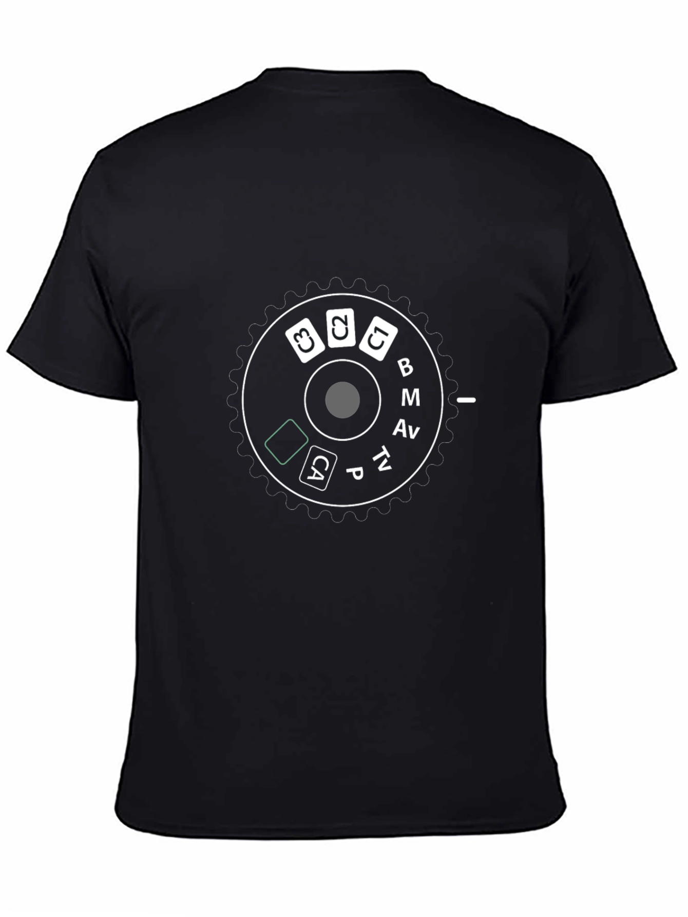 Camera Mode Dial Graphic T-Shirt