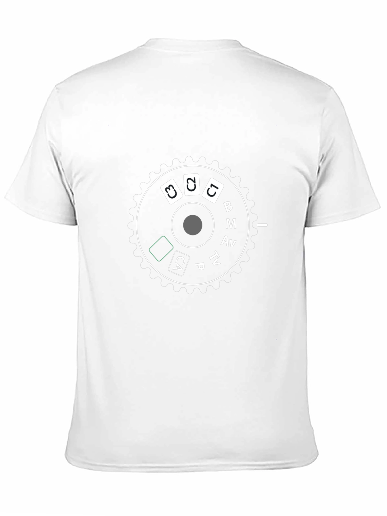 Camera Mode Dial Graphic T-Shirt