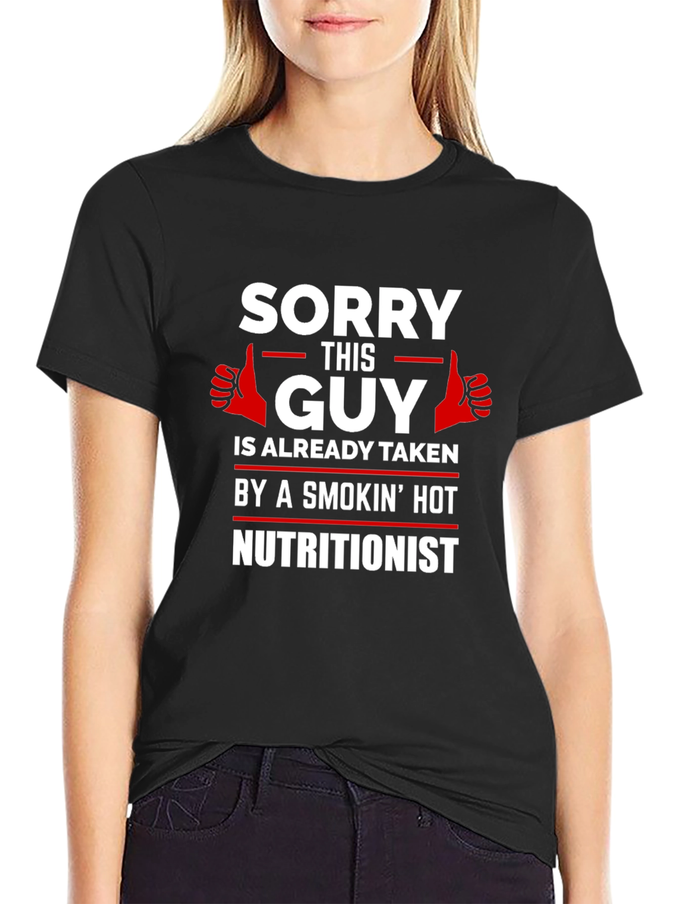 Sorry This Guy Nutritionist Graphic Tee
