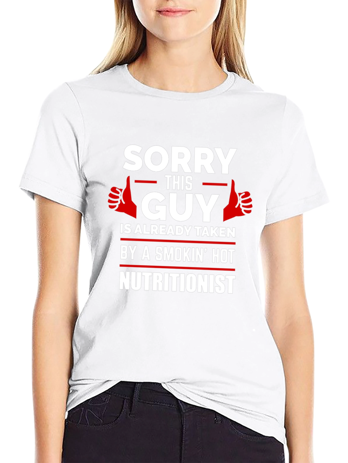 Sorry This Guy Nutritionist Graphic Tee