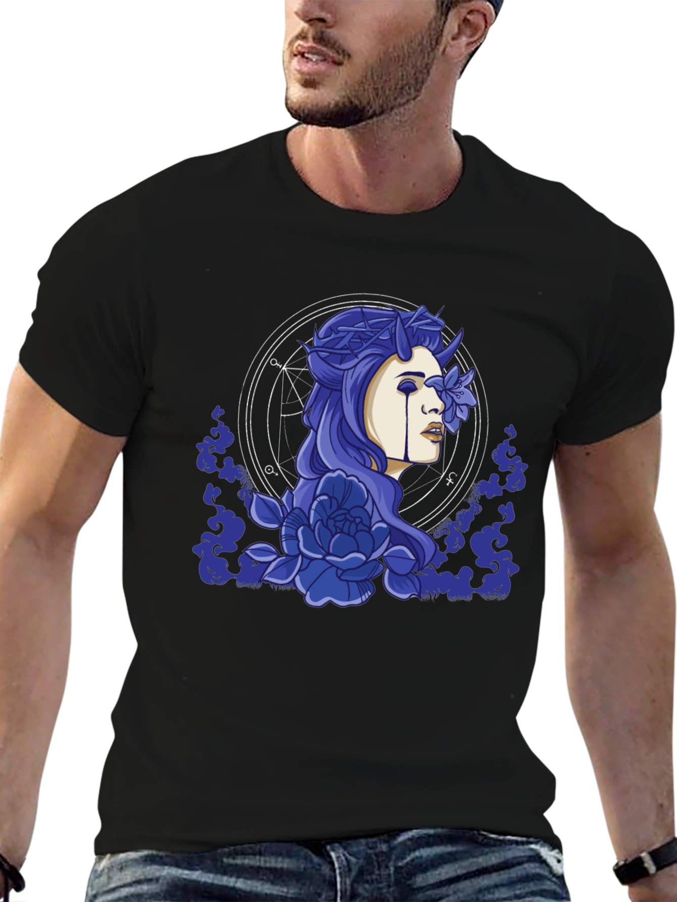 Mystic Woman Graphic T-Shirt - Unique Design