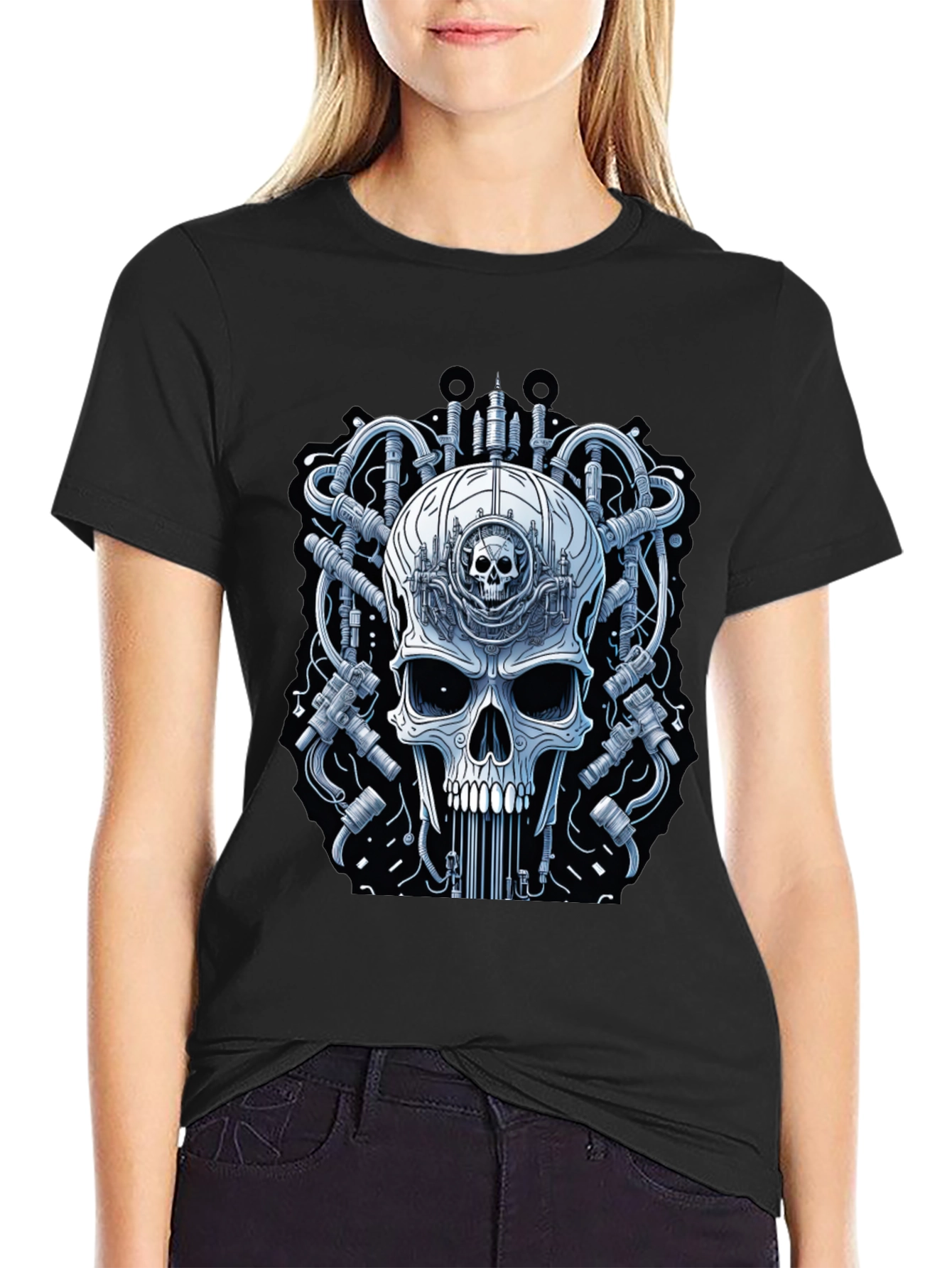 Skull Gear T-Shirt - Mens Graphic Tee