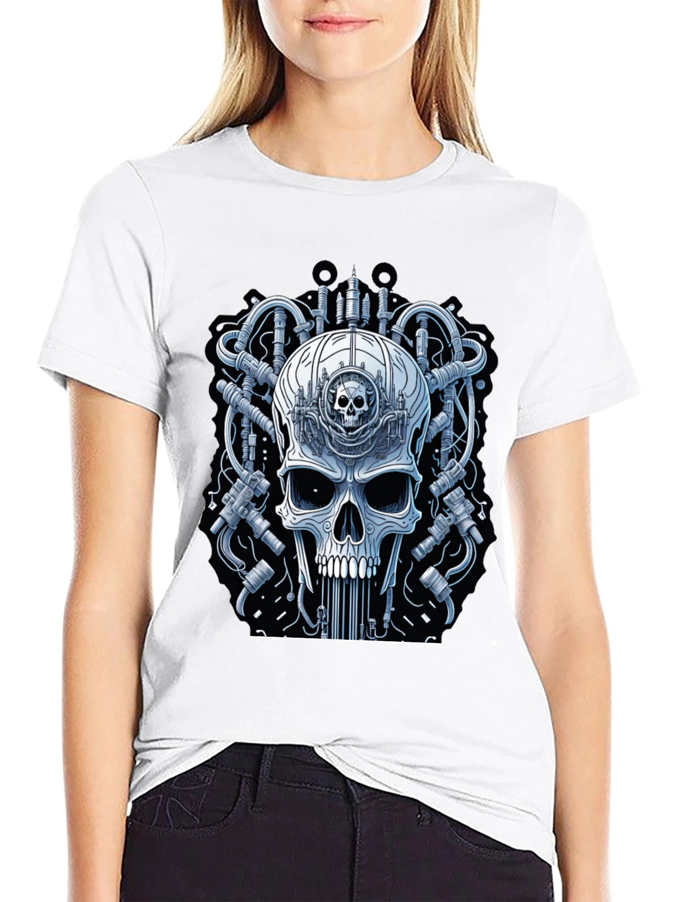 Skull Gear T-Shirt - Mens Graphic Tee